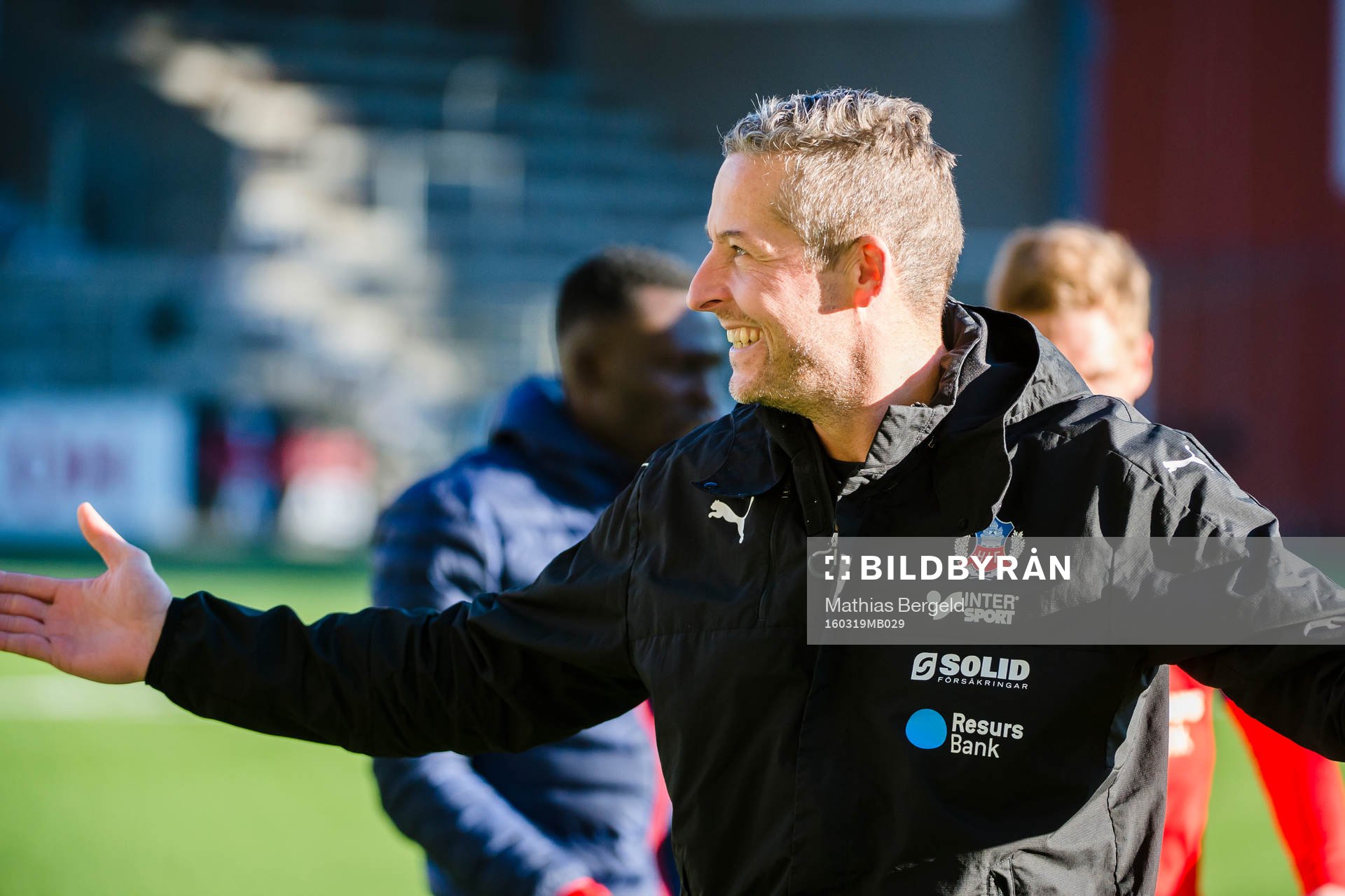 Helsingborgs målvaktstränare Daniel Andesson