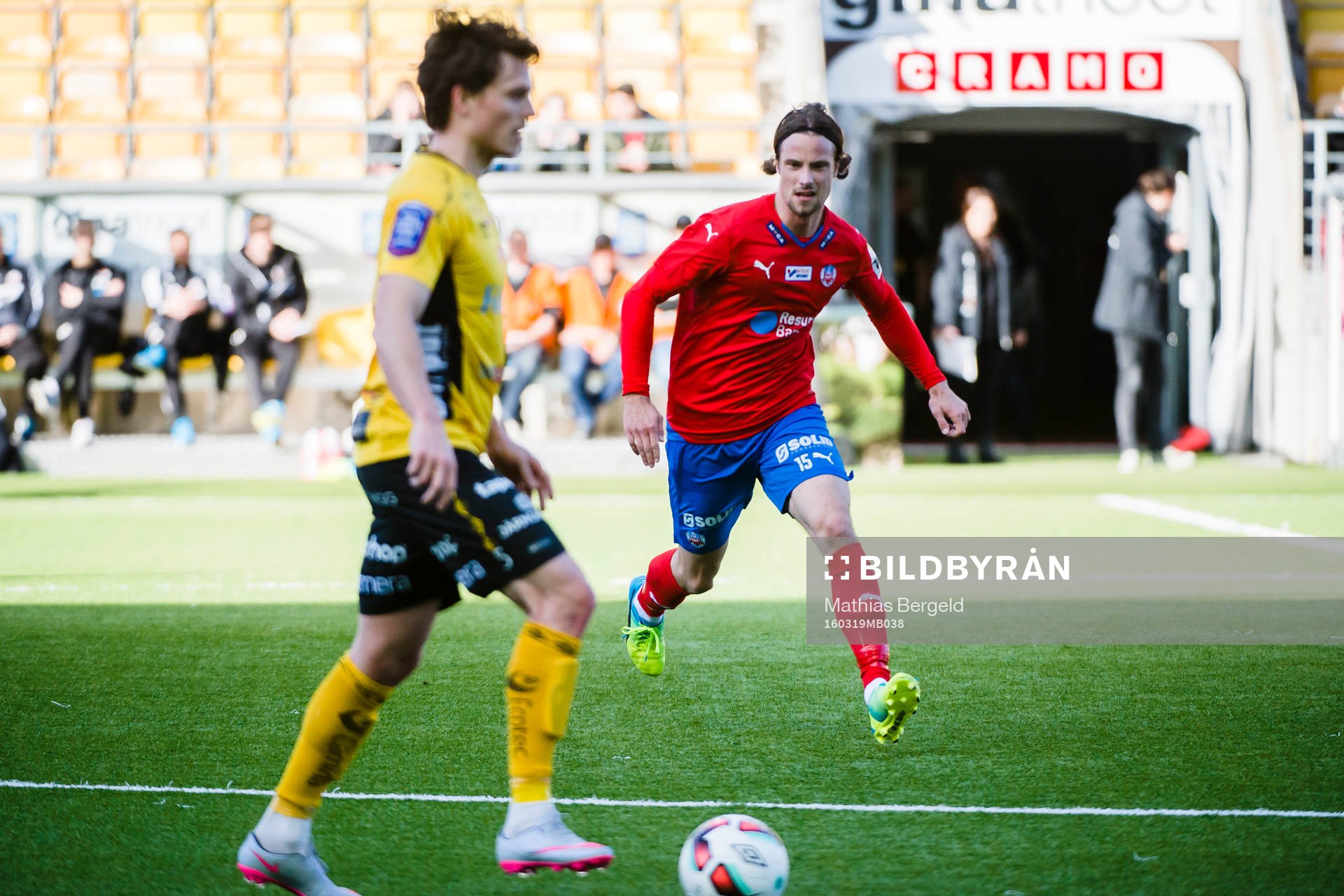 Elfsborgs Jörgen Horn och Helsingborgs Linus Hallenius