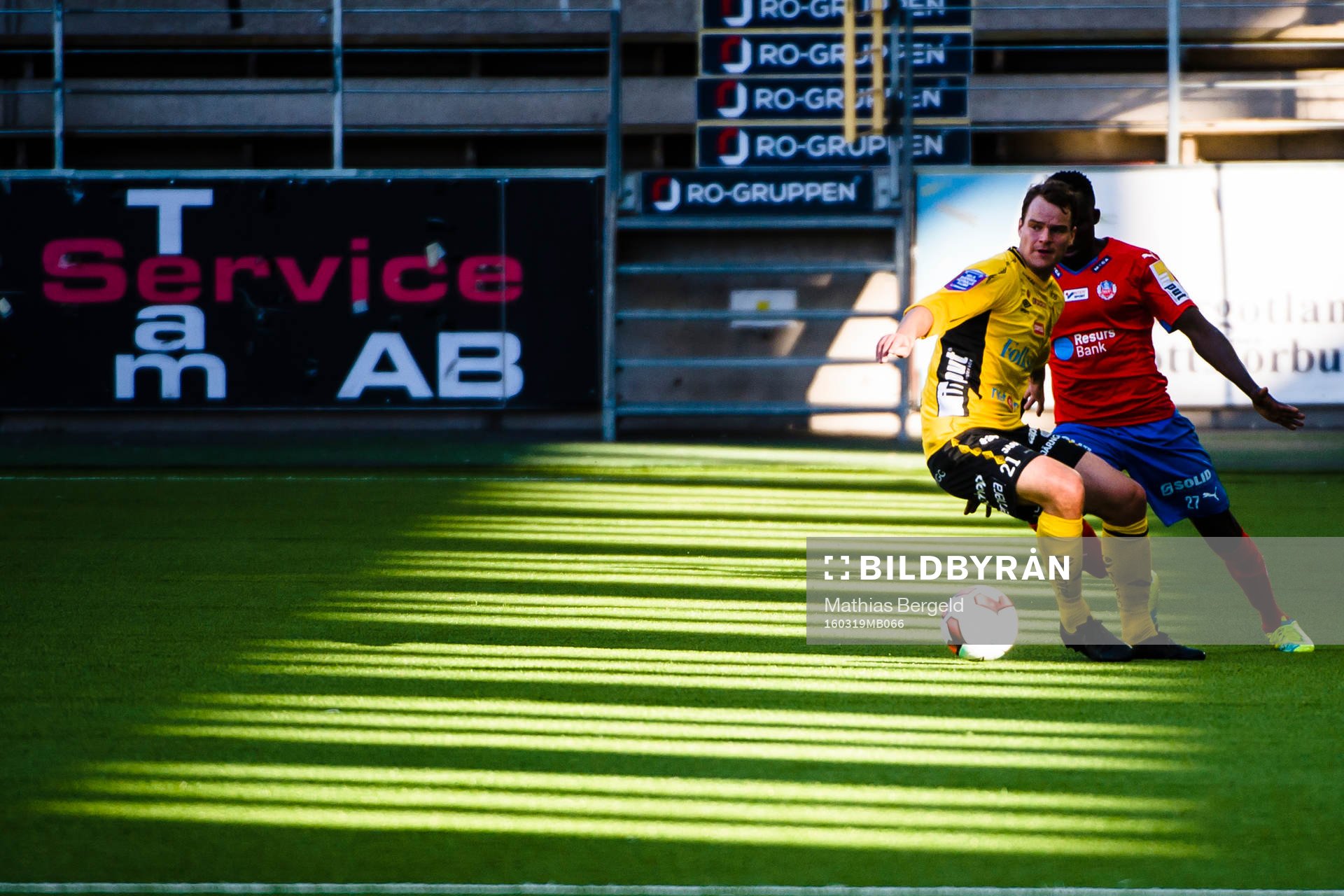 Elfsborgs Henning Hauger och Helsingborgs Lalawélé Atakora