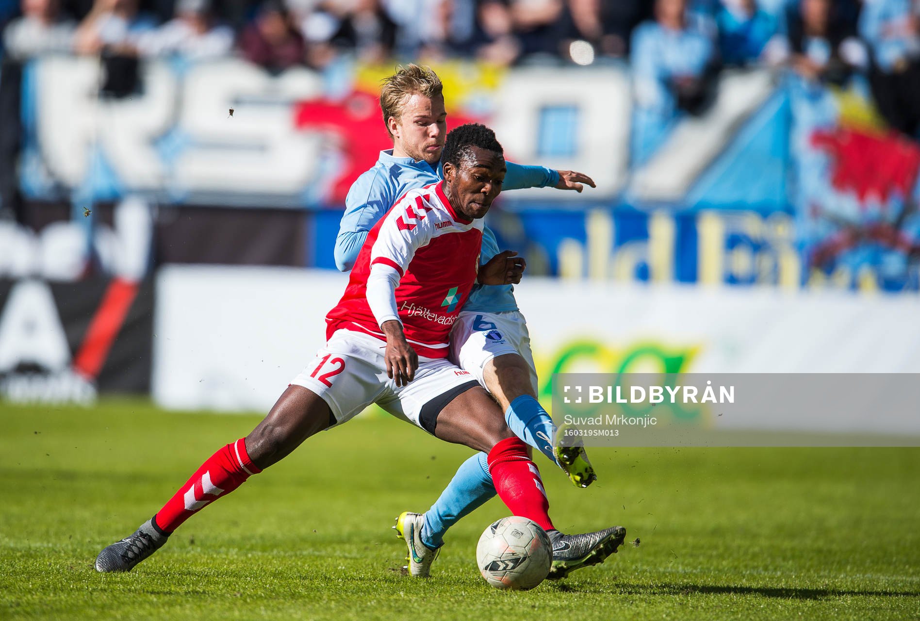 Kalmars Lumala Abdu och Malmö FFs Oscar Lewicki