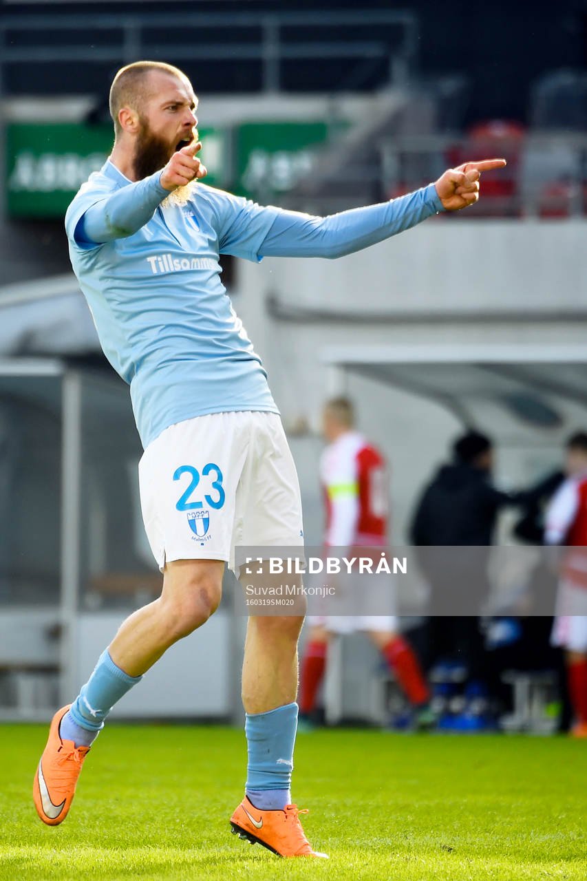 Malmö FFs Jo Inge Berget jublar