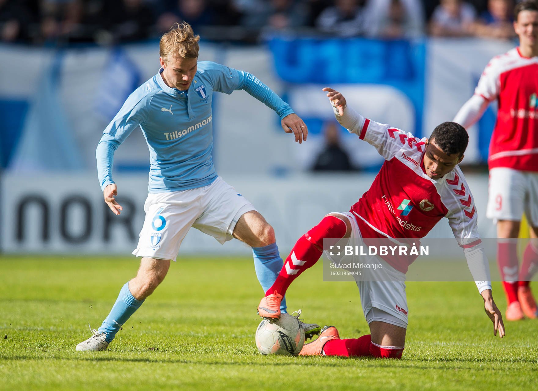 Malmö FFs Oscar Lewicki och Kalmars Ismael Silva Lima