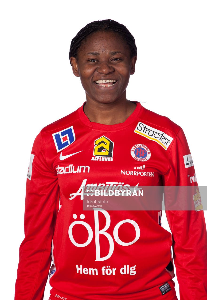 Sarah Michael poserar för ett porträtt den 20 mars 2016 i Örebro.