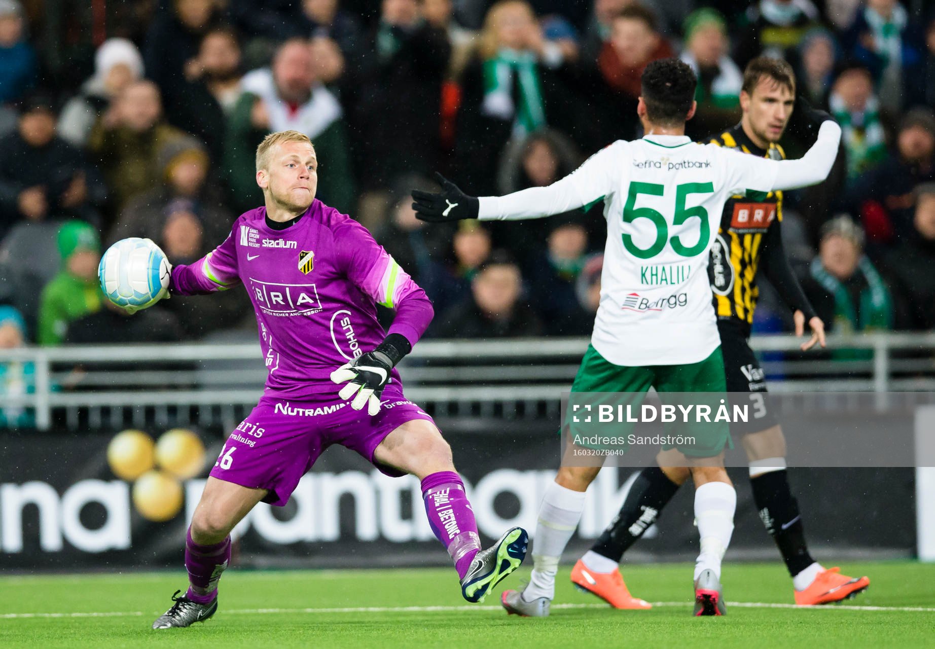 Häckens målvakt Peter Abrahamsson
