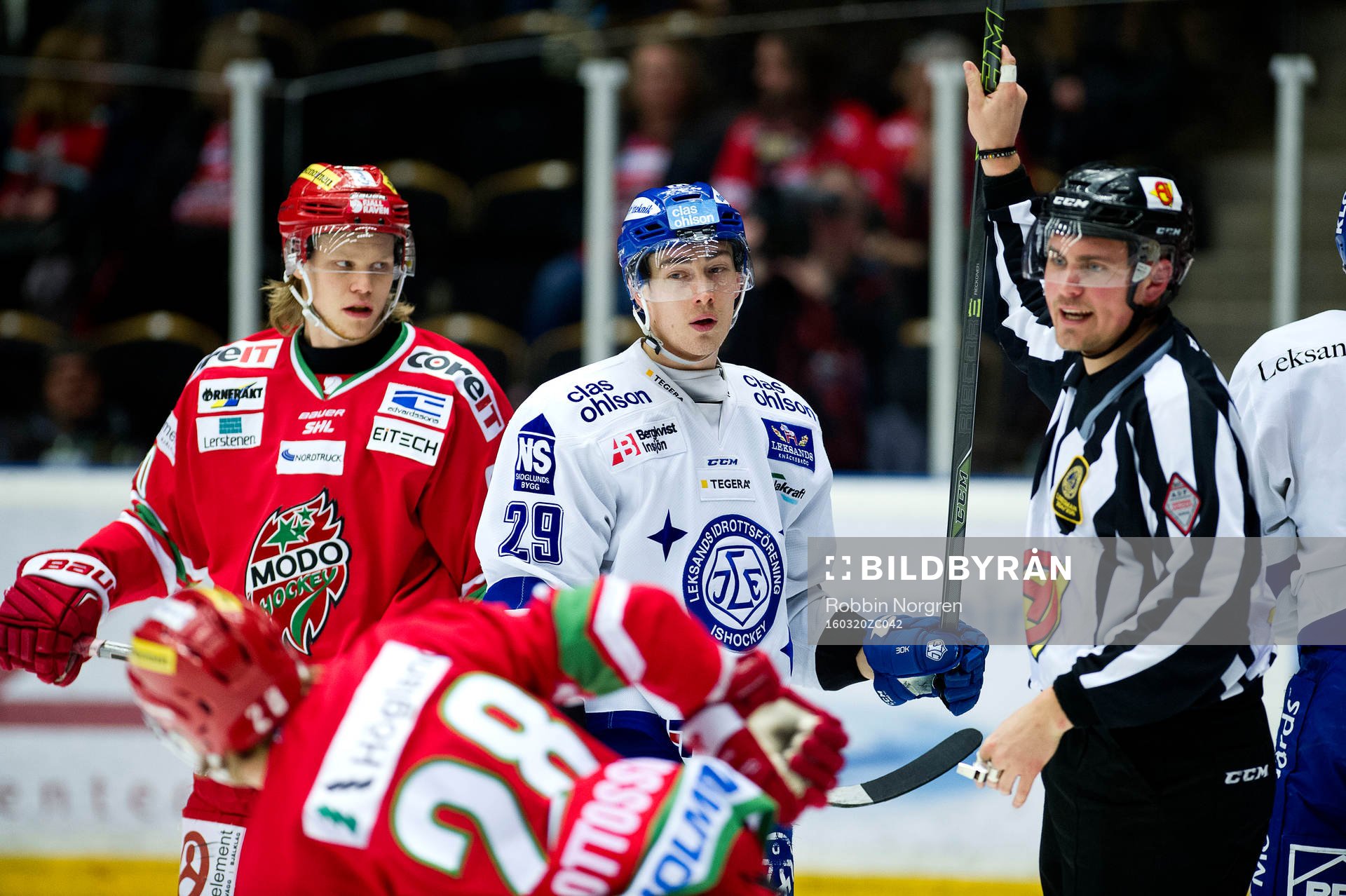 Modos Ludvig Nilsson och Leksands Tobias Forsberg