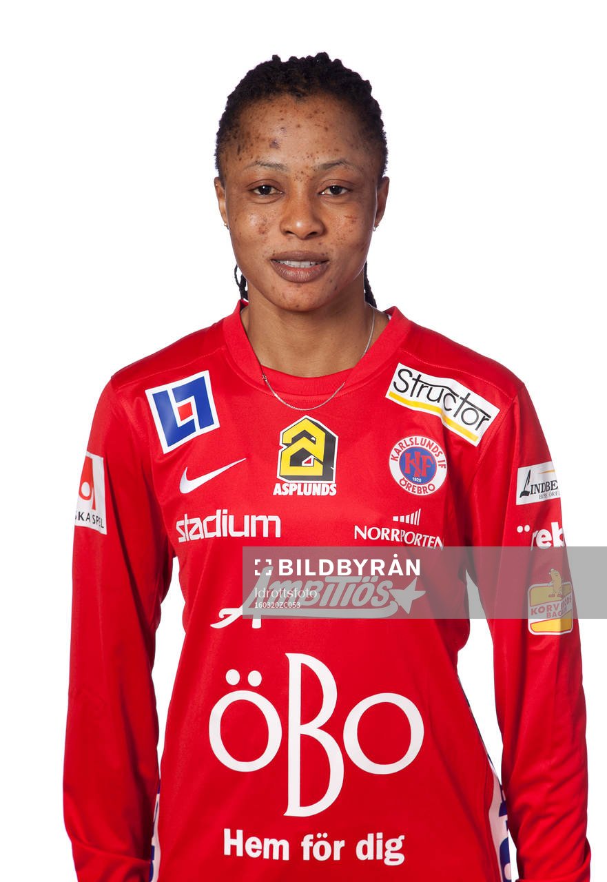 Ogonna Chuckwudi poserar för ett porträtt den 20 mars 2016 i Örebro.