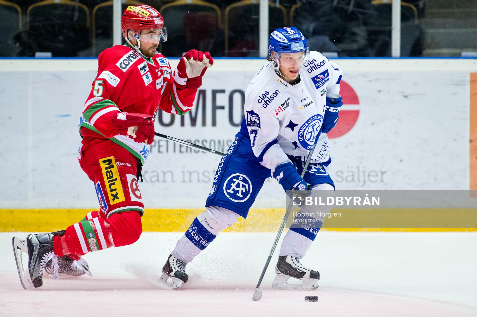 Modos Noah Welch och Leksands Johan Olofsson
