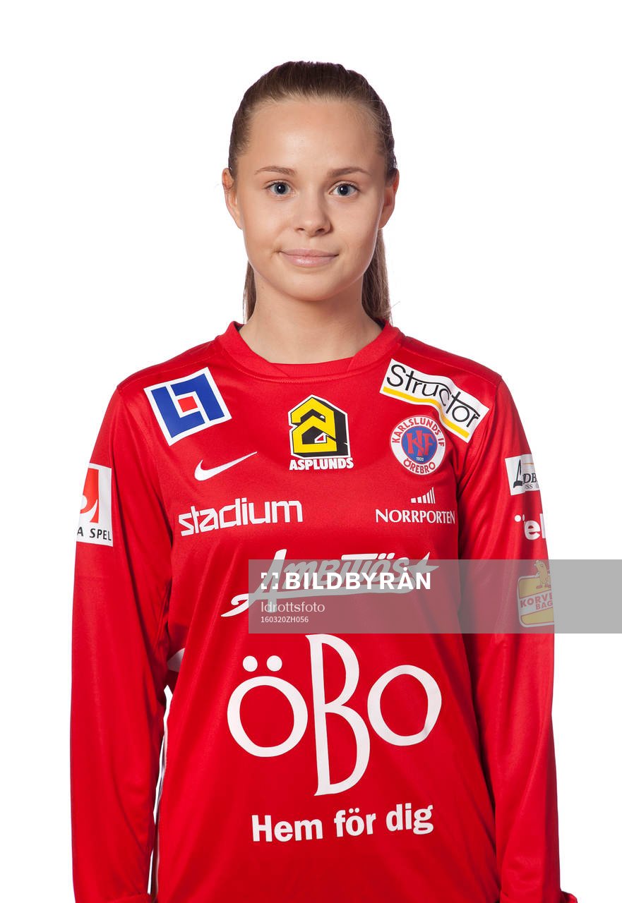 Wilma Franssila poserar för ett porträtt den 20 mars 2016 i Örebro.
