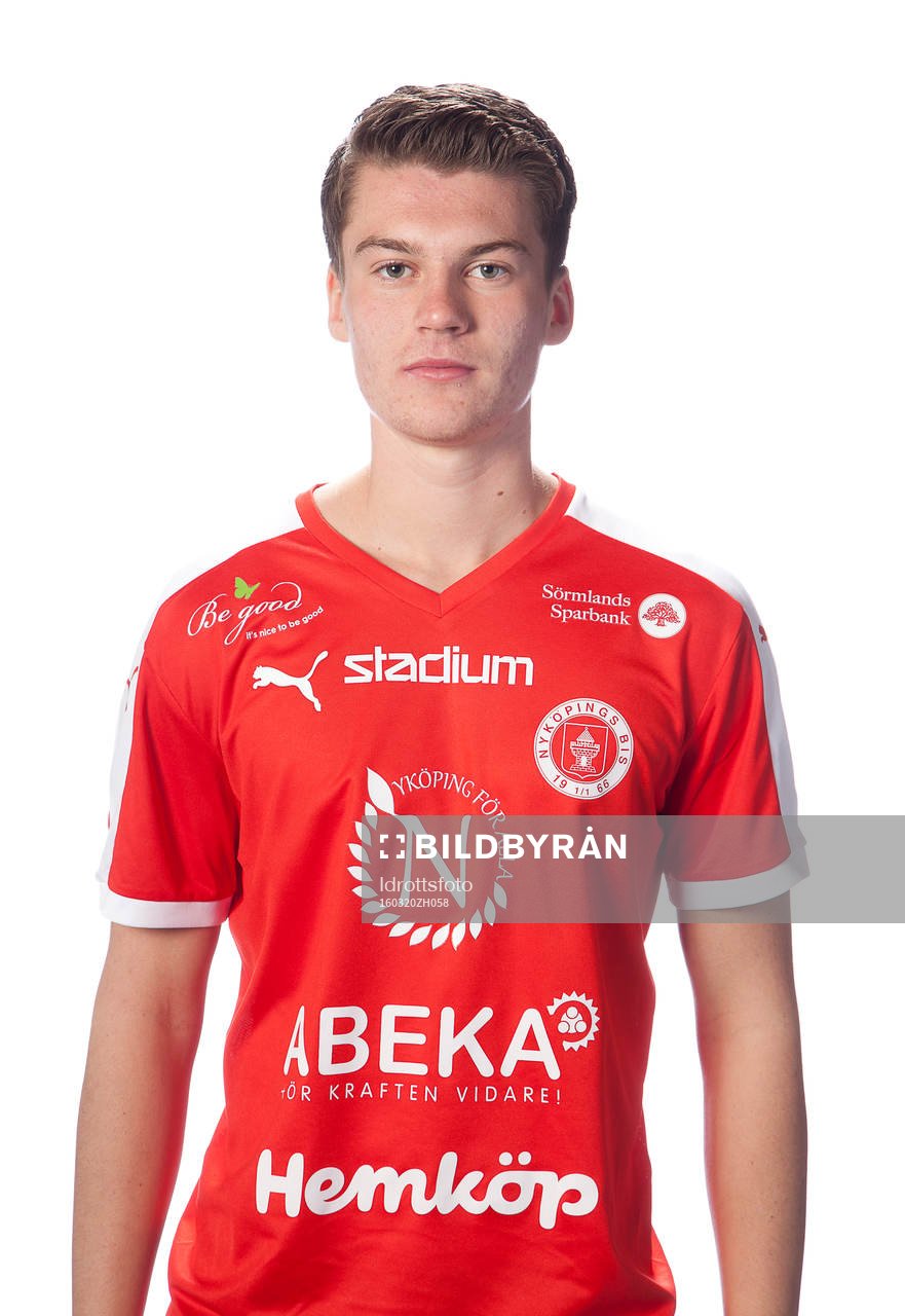 Samuel Kroon poserar för ett porträtt den 20 mars 2016 i Nyköping.