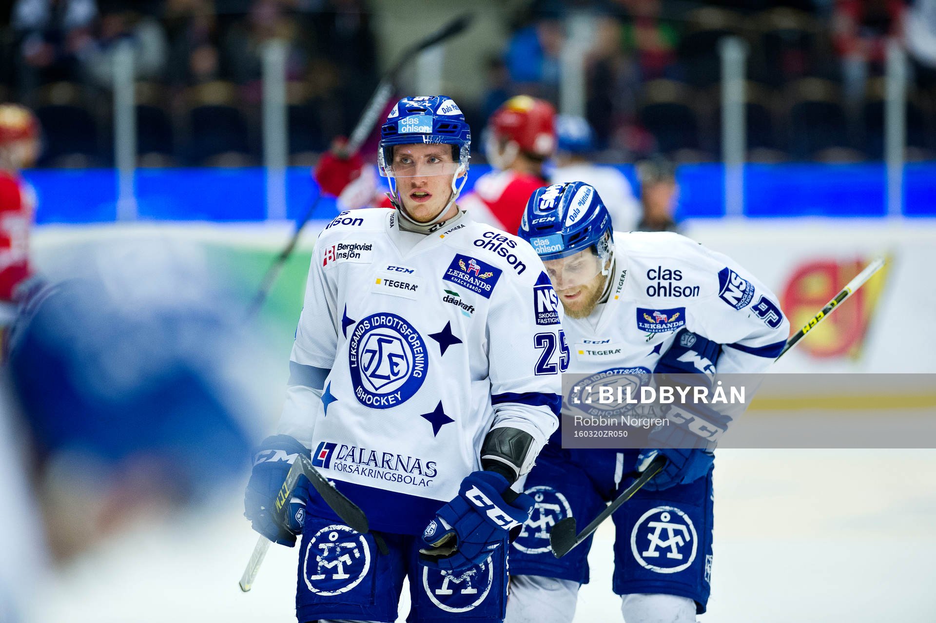 Leksands Matias Lassen och Lukas Eriksson