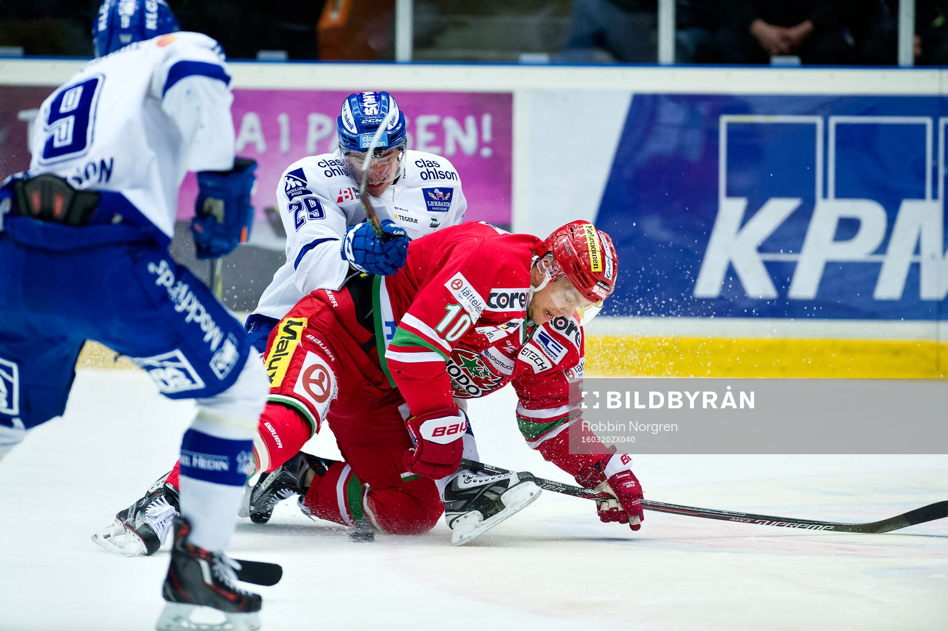 Leksands Tobias Forsberg och Modos Per-Åge Skröder