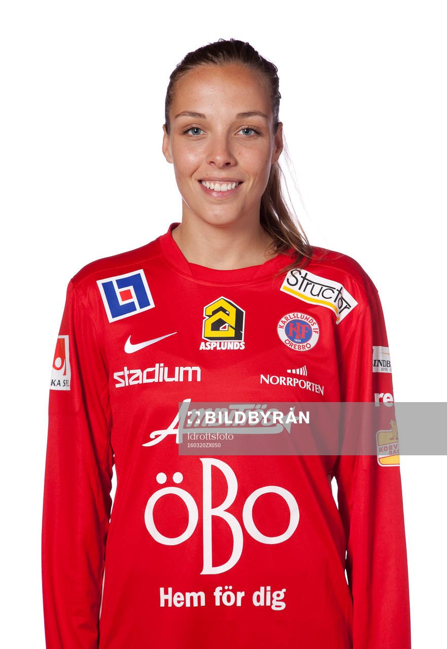 Anna Bjork Kristiansdottir poserar för ett porträtt den 20 mars 2016 i Örebro.