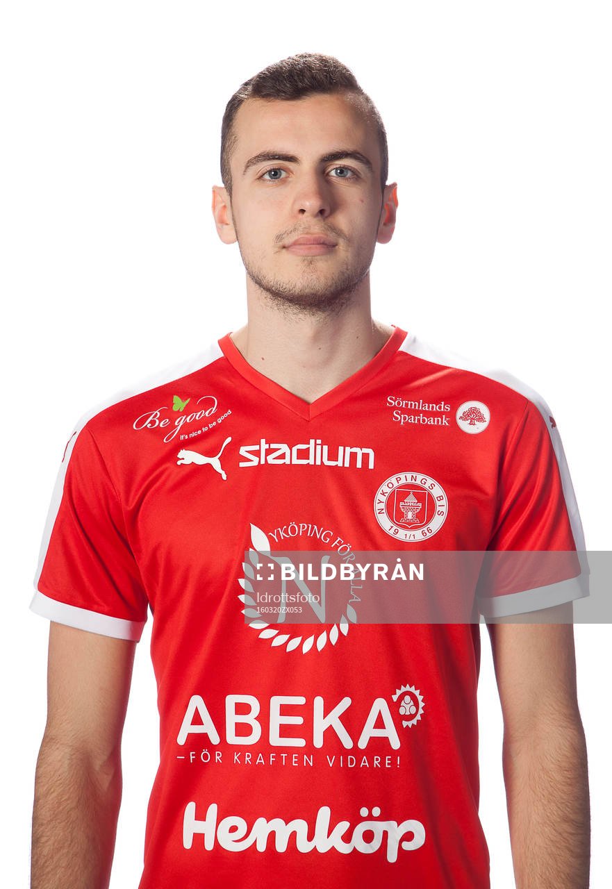Sebastian Ludzik poserar för ett porträtt den 20 mars 2016 i Nyköping.