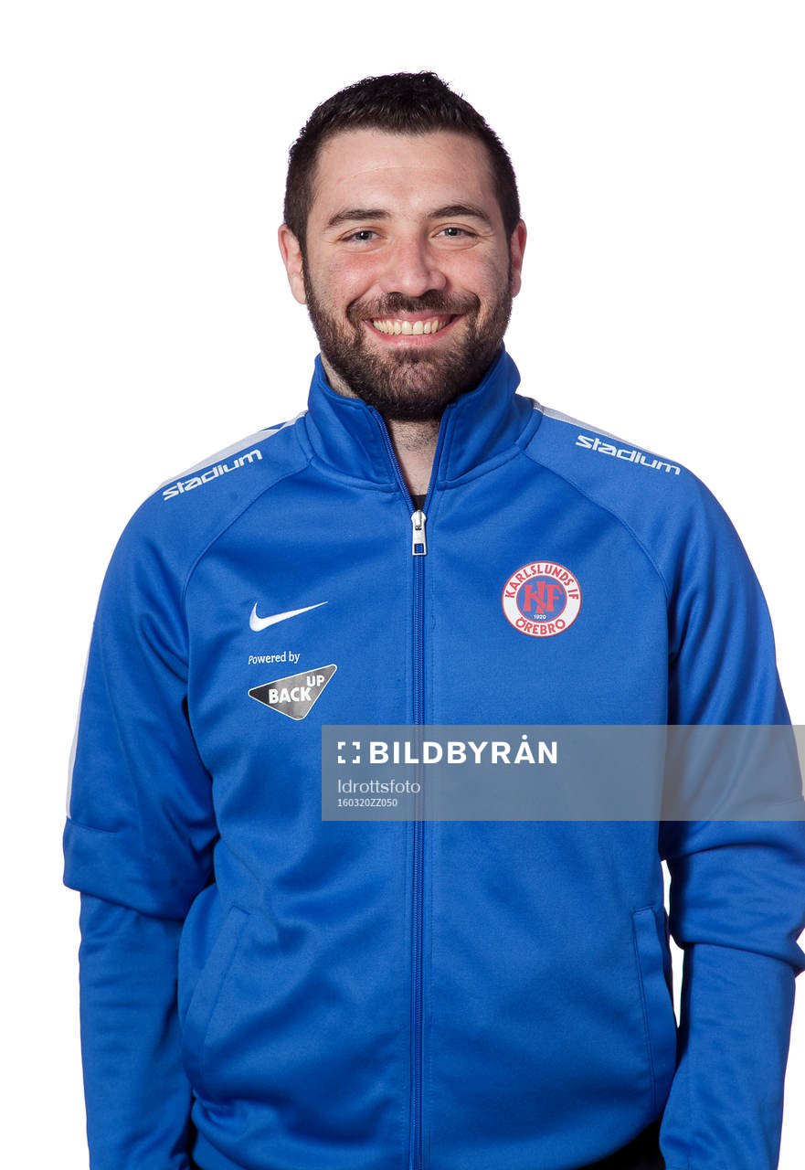 Georgios Papachristou poserar för ett porträtt den 20 mars 2016 i Örebro.