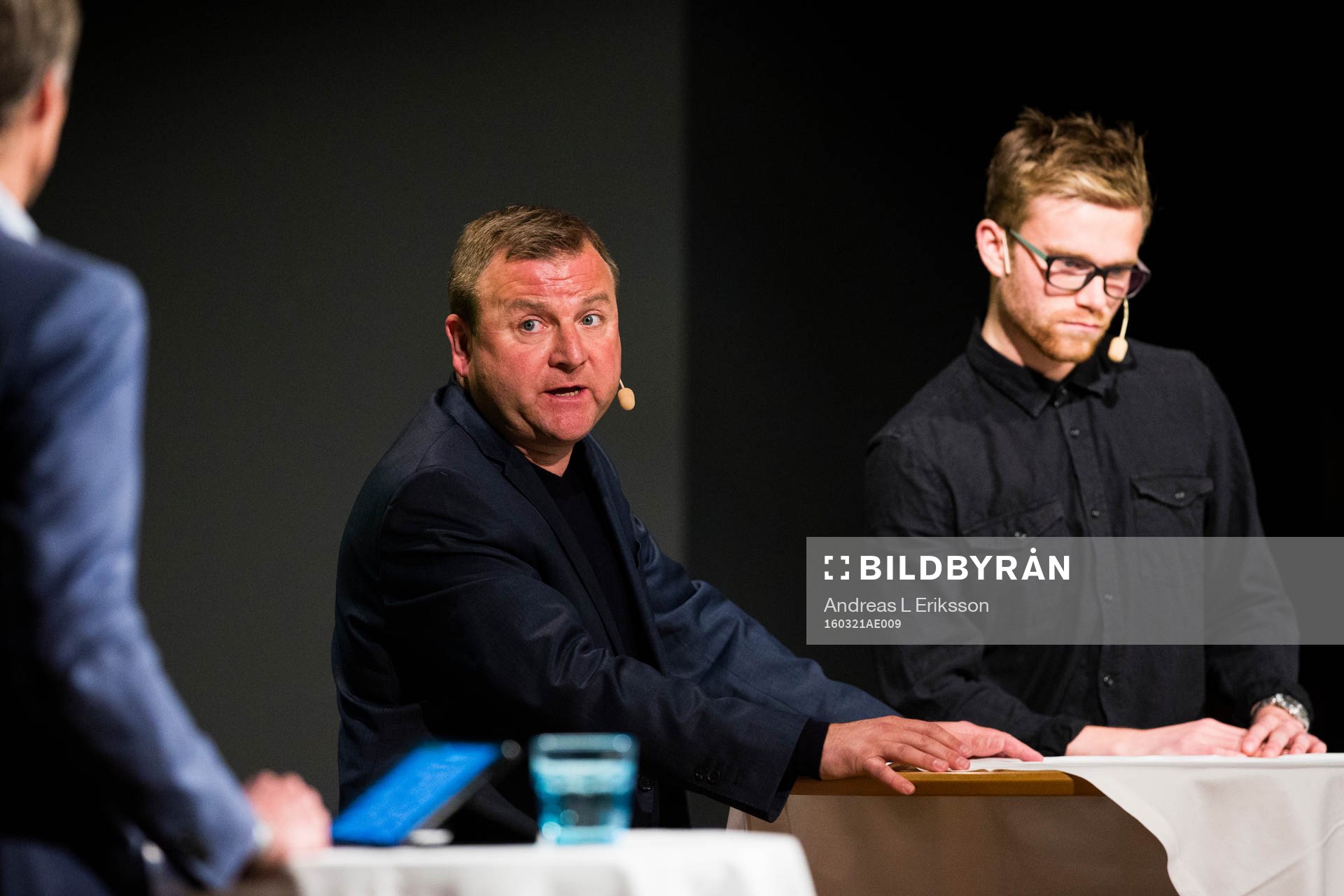 Billy Reid, assisterande tränare ÖStersund, och Dennis