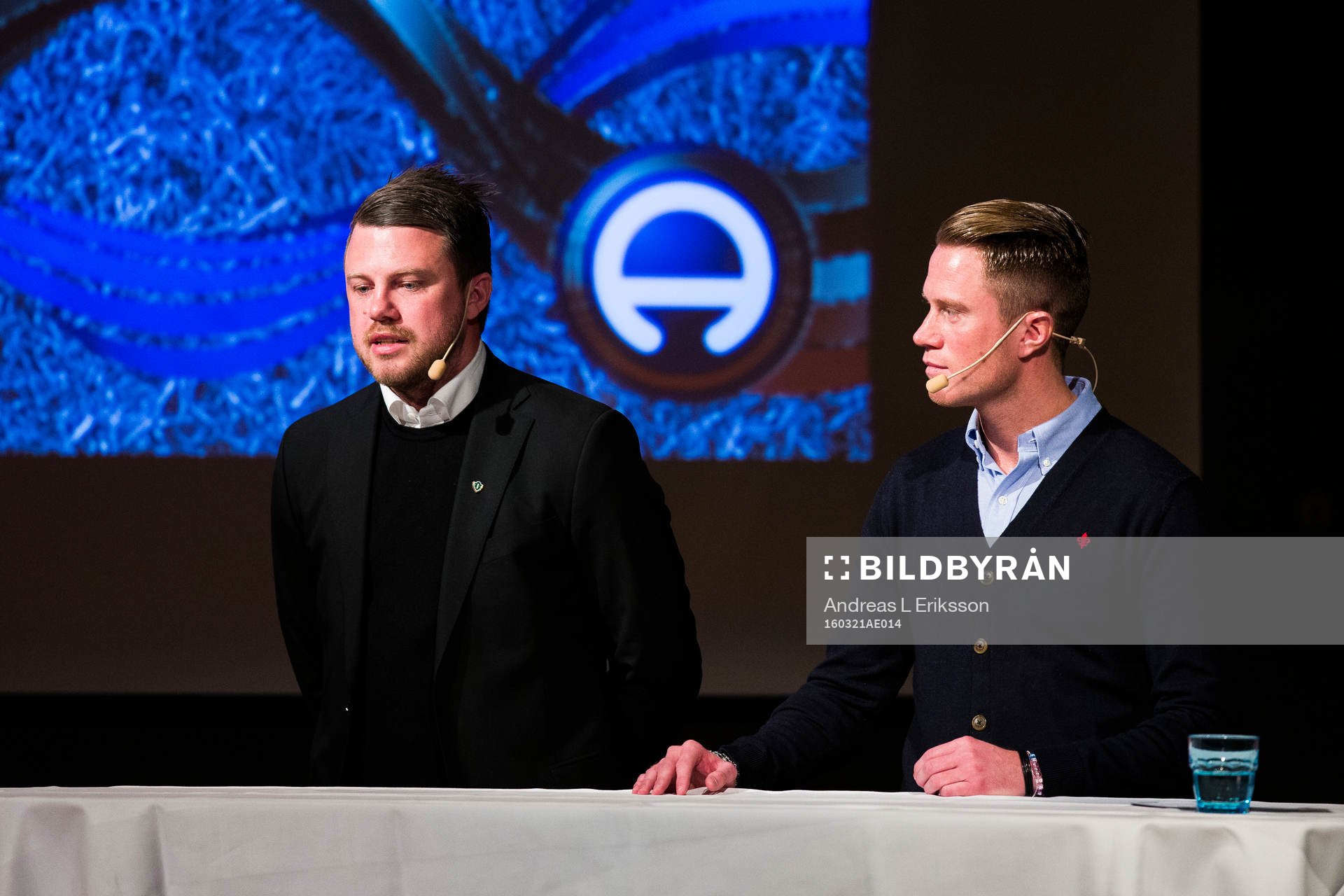 Jimmy Thelin, tränare Jönköping, och Tommy Thelin,