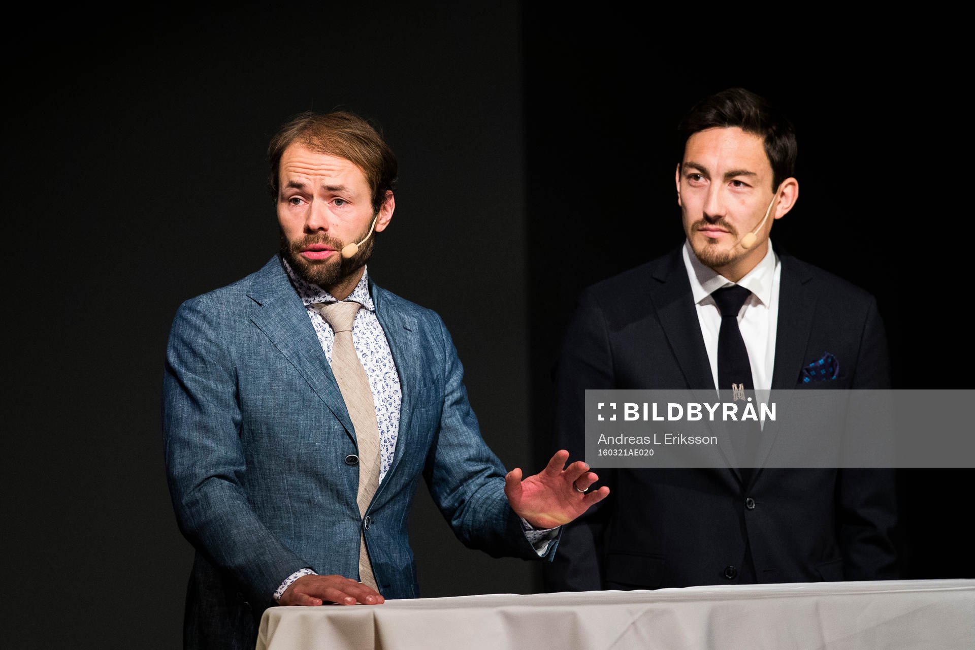 Andreas Alm, tränare AIK, och Stefan Ishizaki, AIK