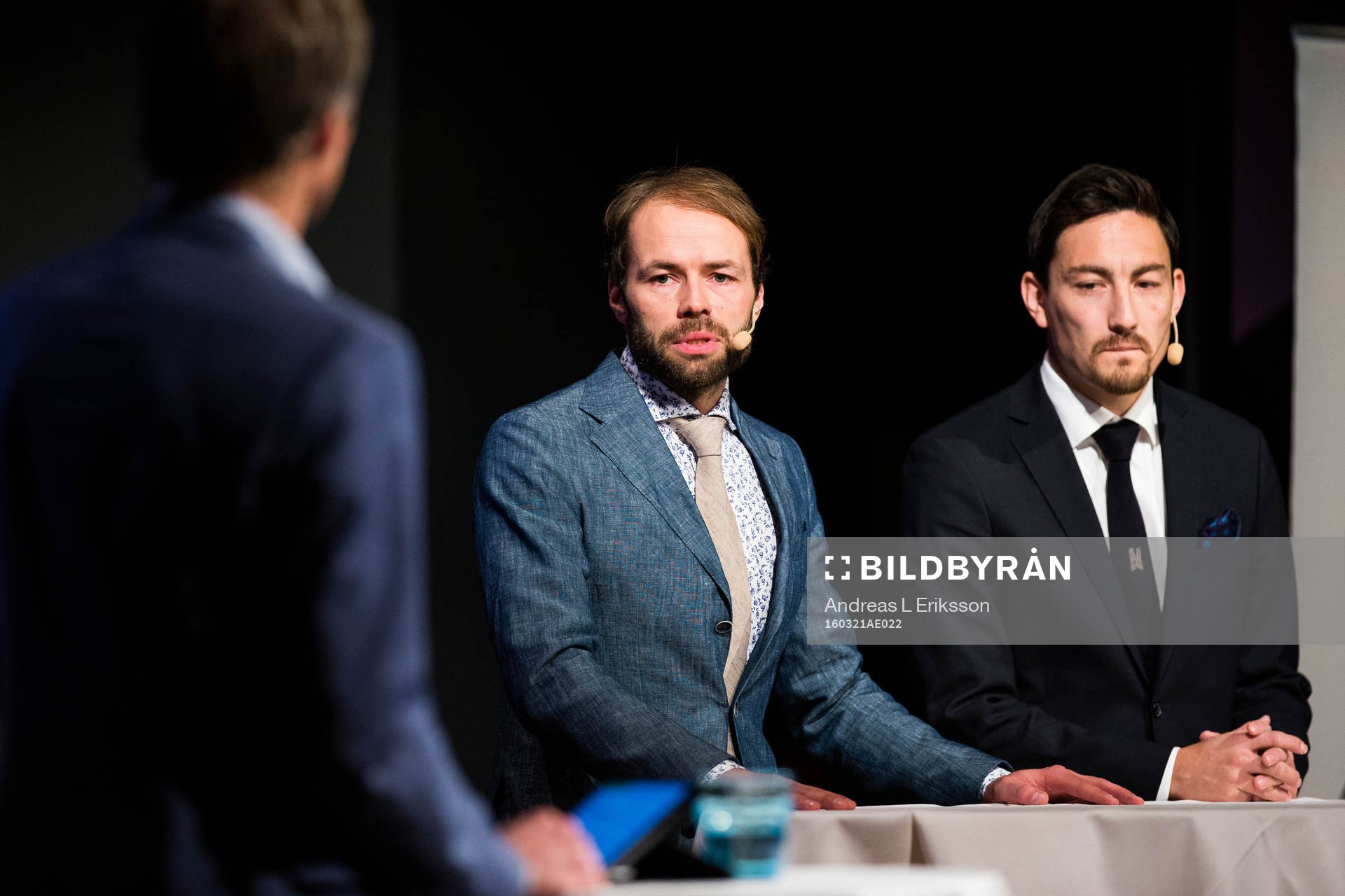 Andreas Alm, tränare AIK, och Stefan Ishizaki, AIK