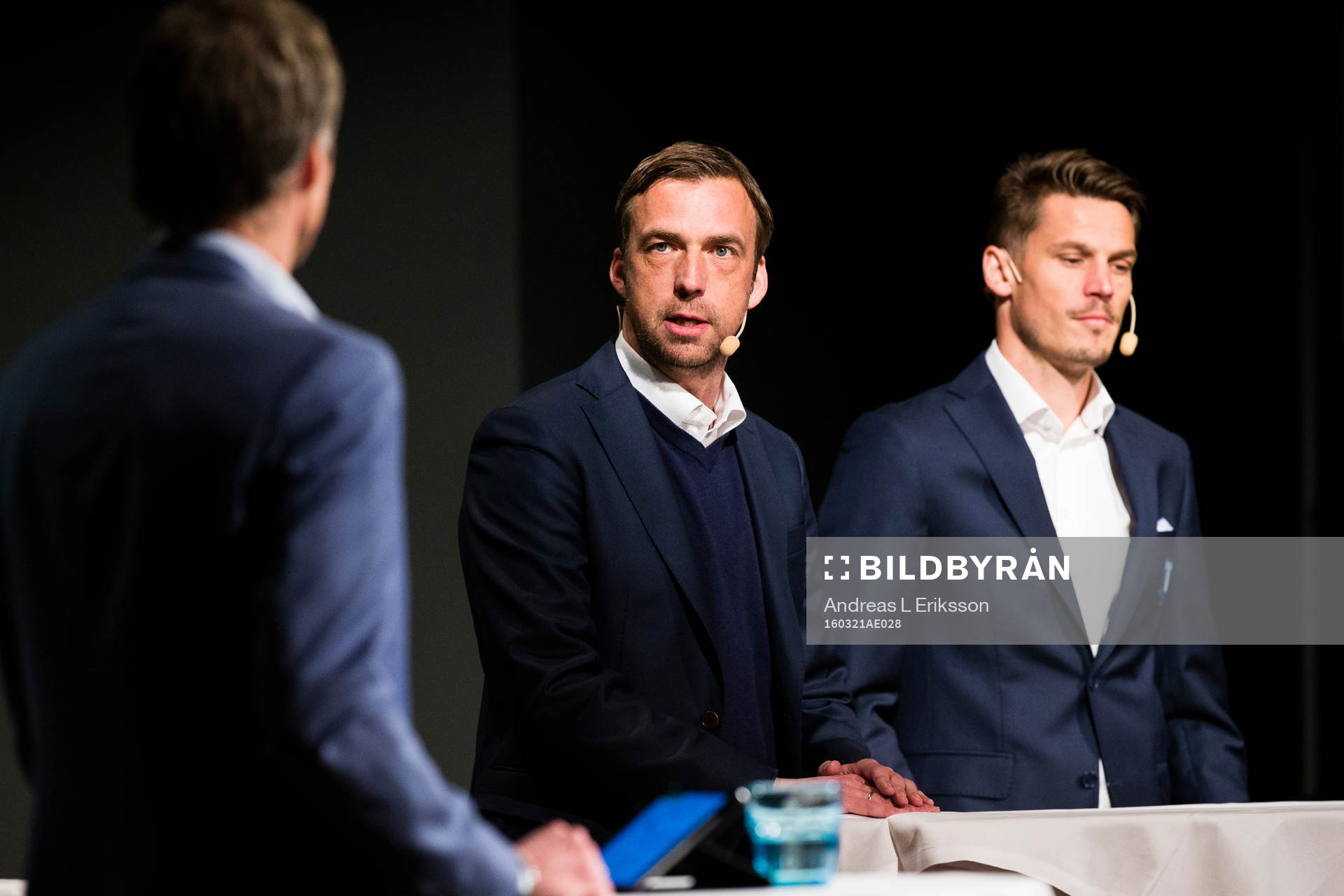 Allan Kuhn, tränare Malmö FF, och Markus Rosenberg,