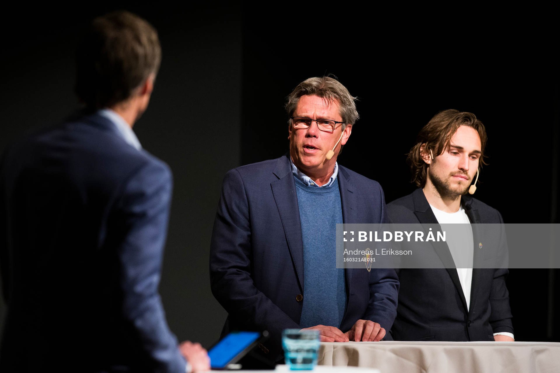 Per Olsson, tränare Djurgården, och Kevin Walker,