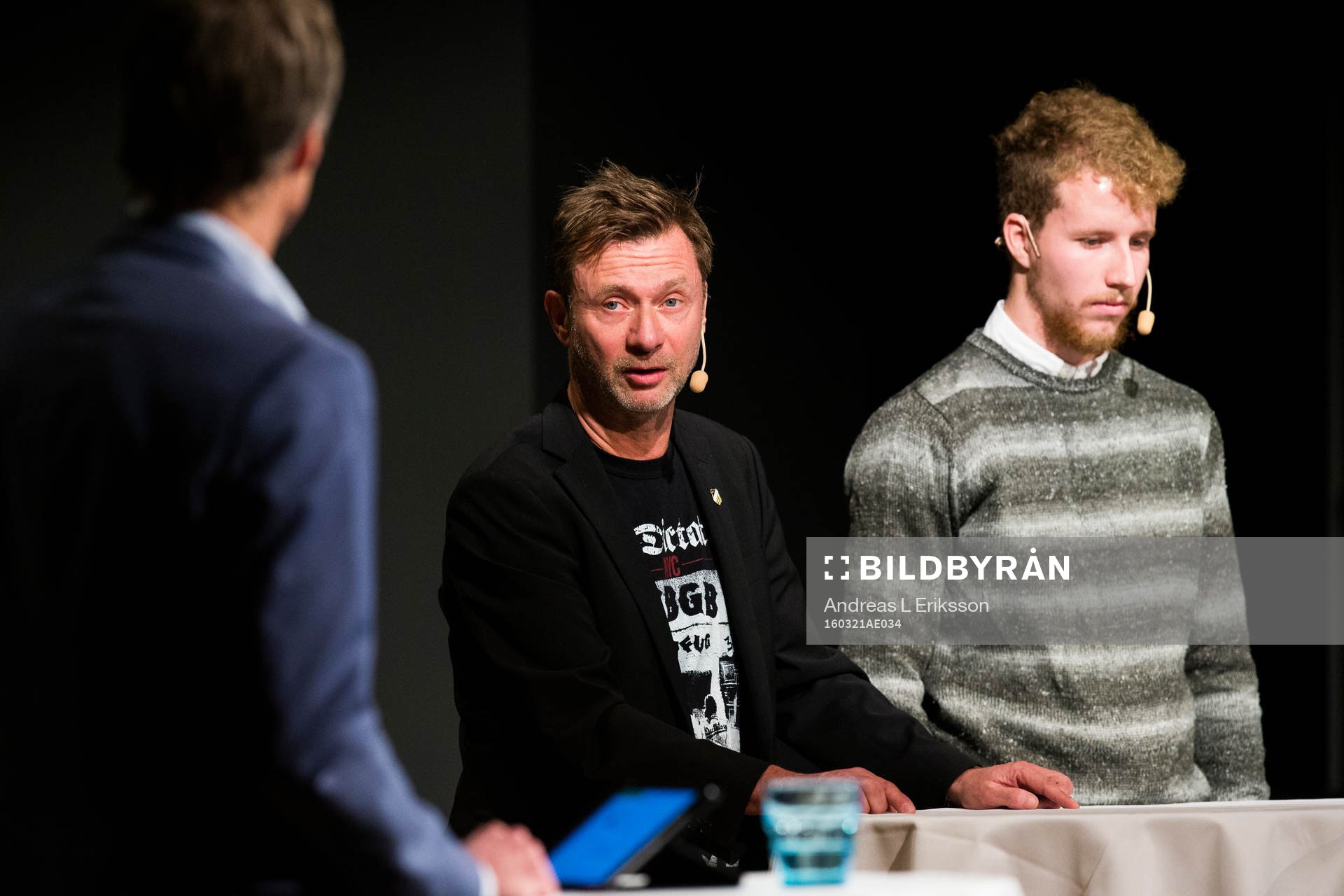 Peter Gerhardsson, tränare Häcken och Samuel Gustafson,