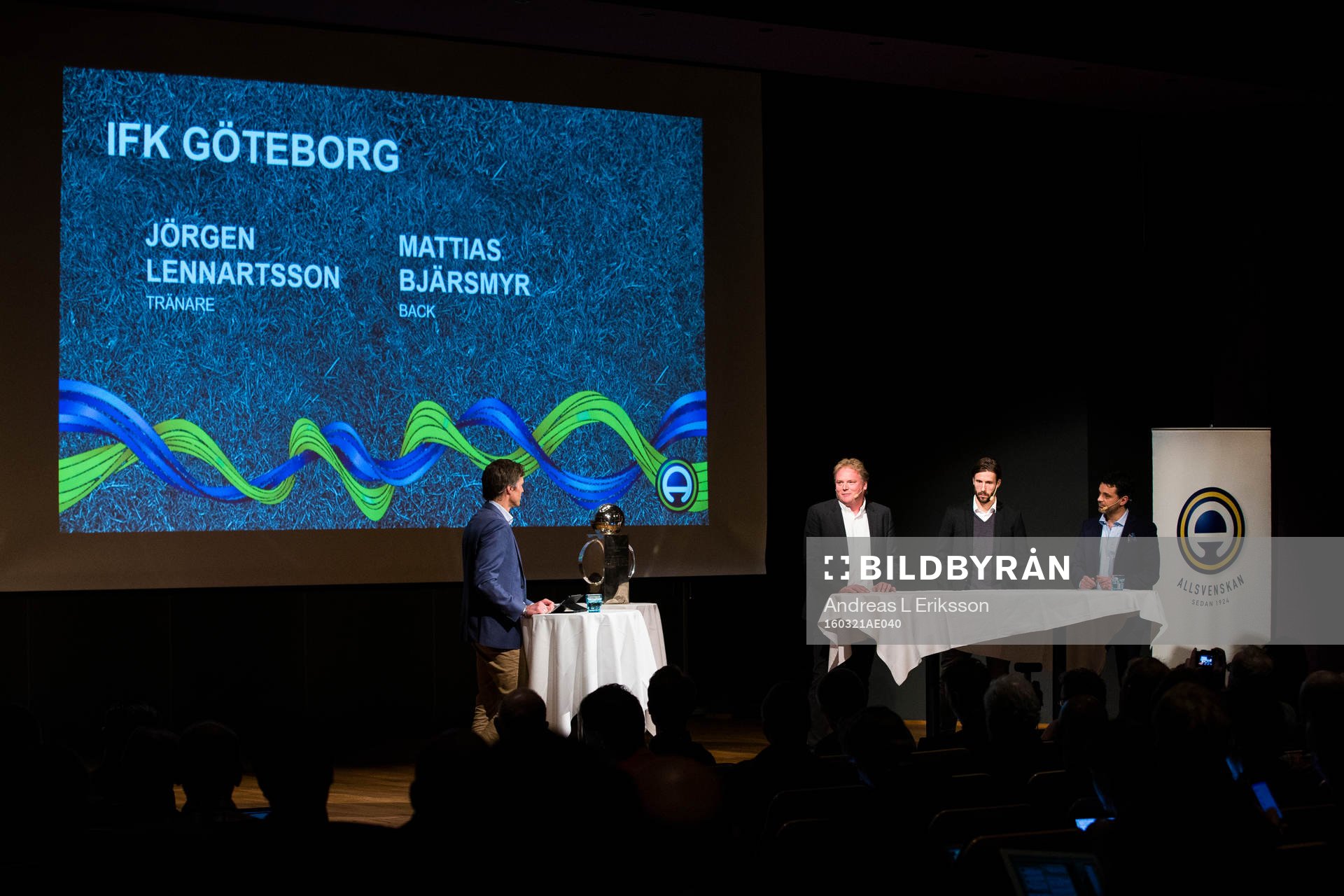 Jörgen Lennartsson, tränare IFK Göteborg, och Mattias