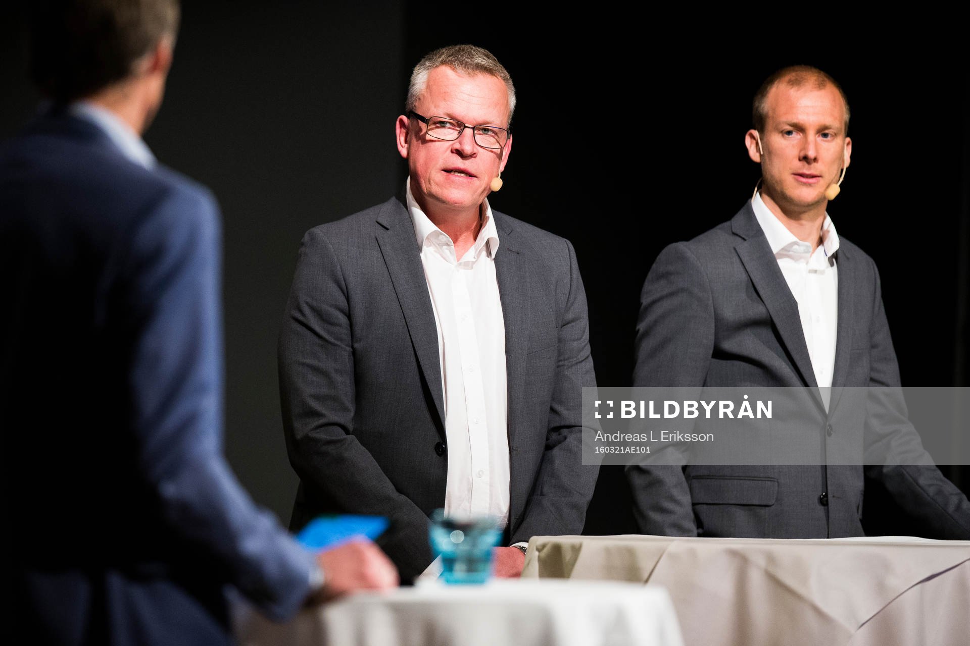 Jan Andersson, tränare Norrköping och Andreas Johansson,
