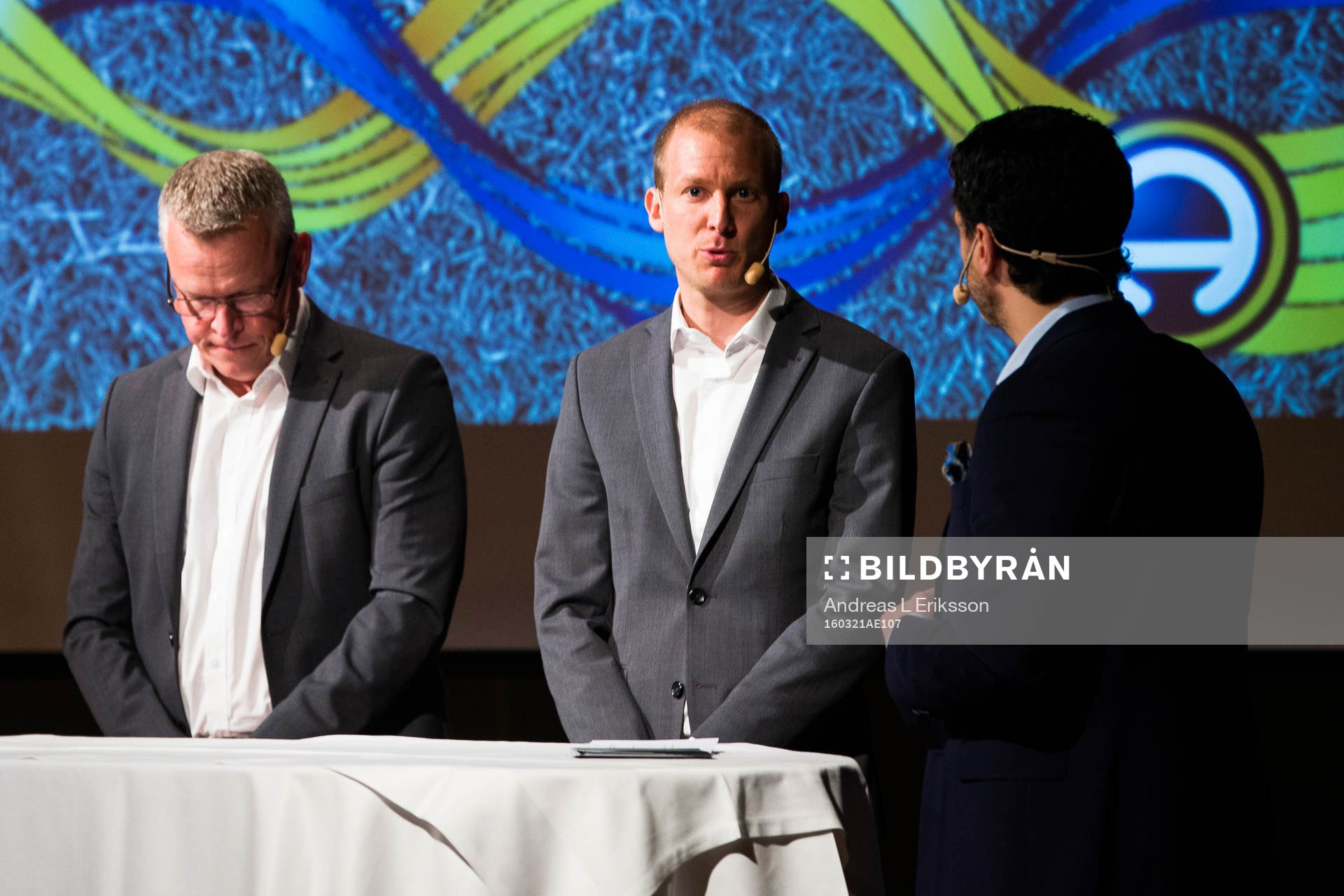 Jan Andersson, tränare Norrköping och Andreas Johansson,