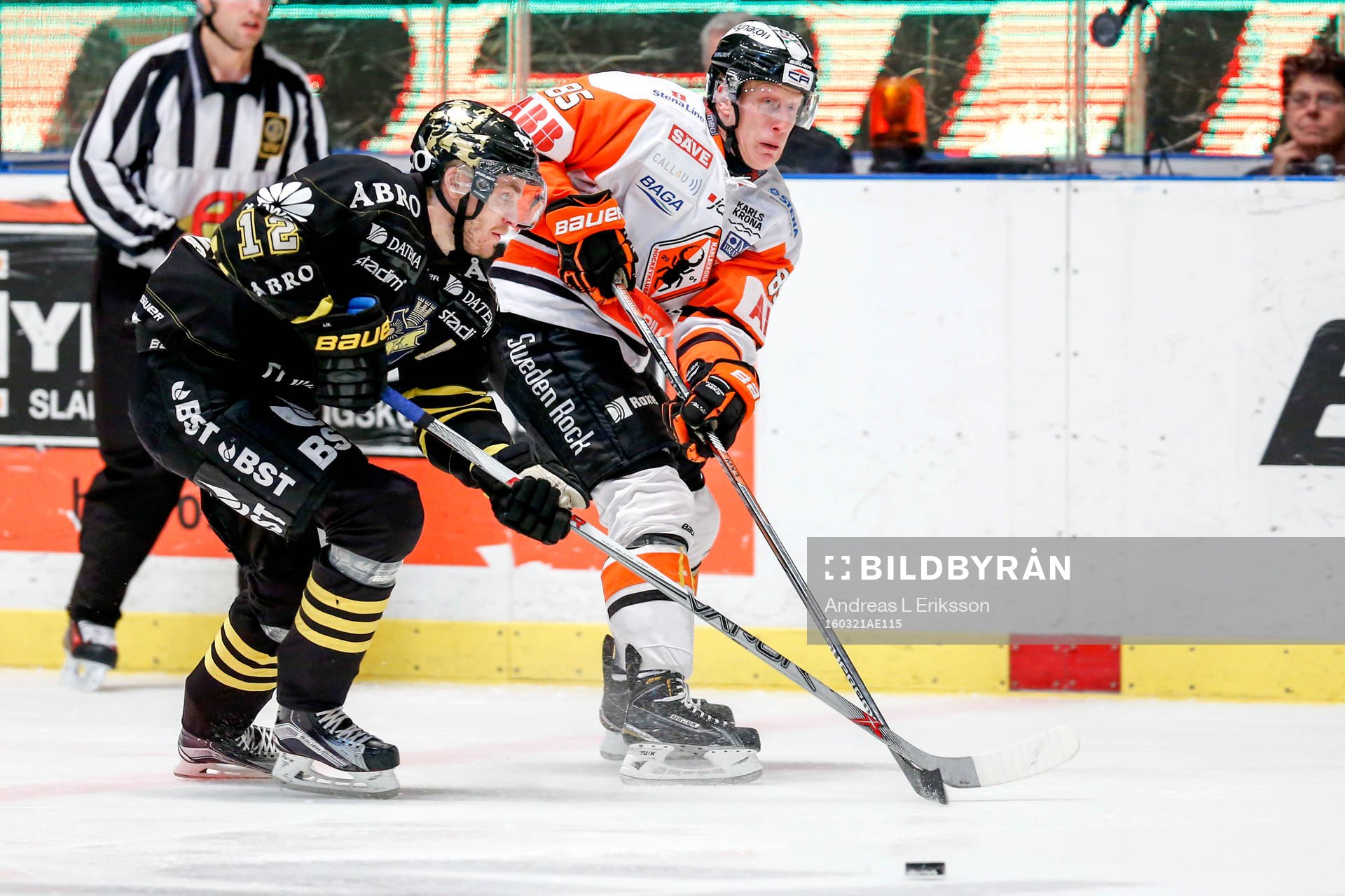 s Fredrik Hynning och Karlskronas Toni Kähkönen