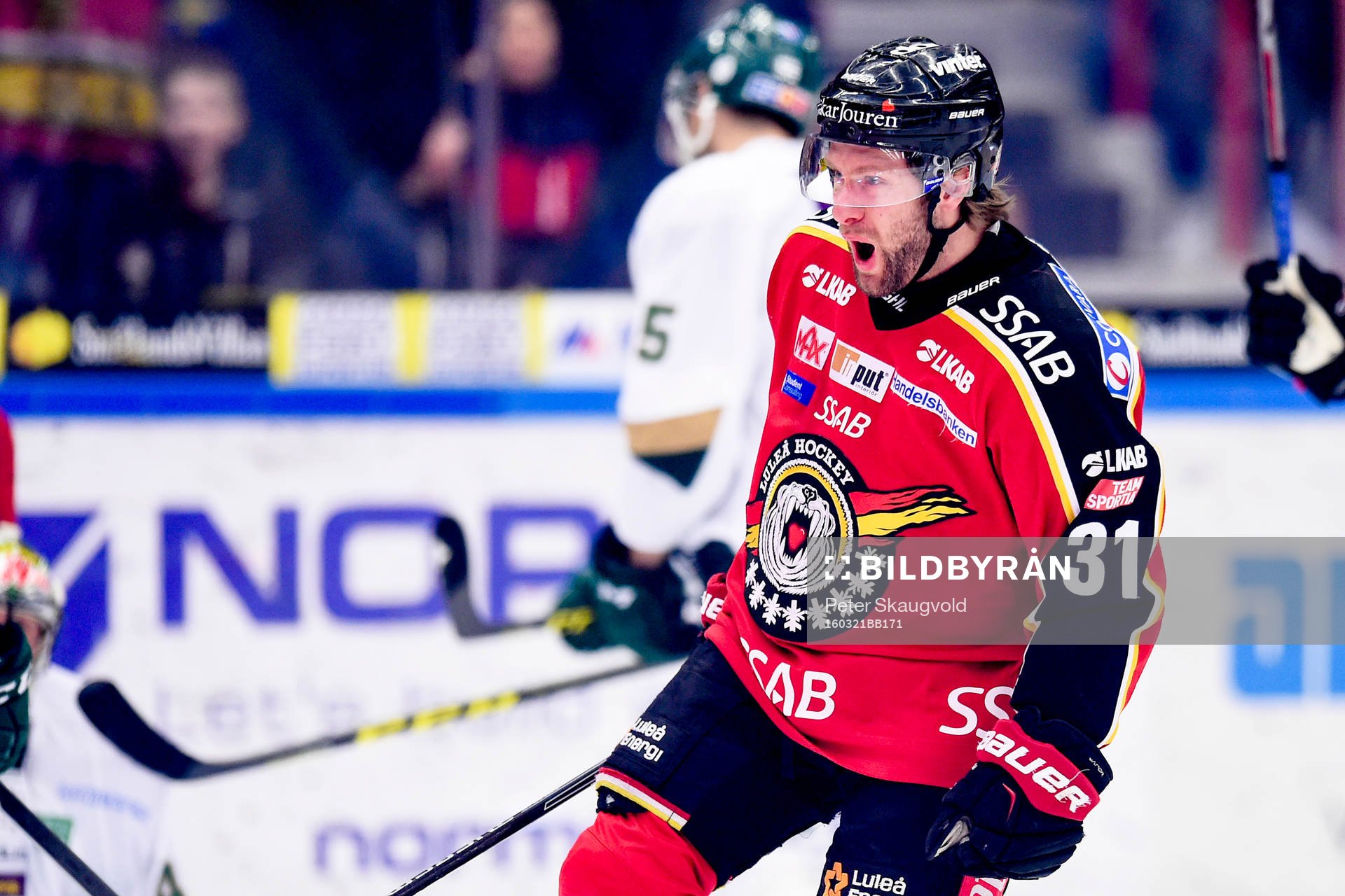 Luleås Jonathan Granström jublar
