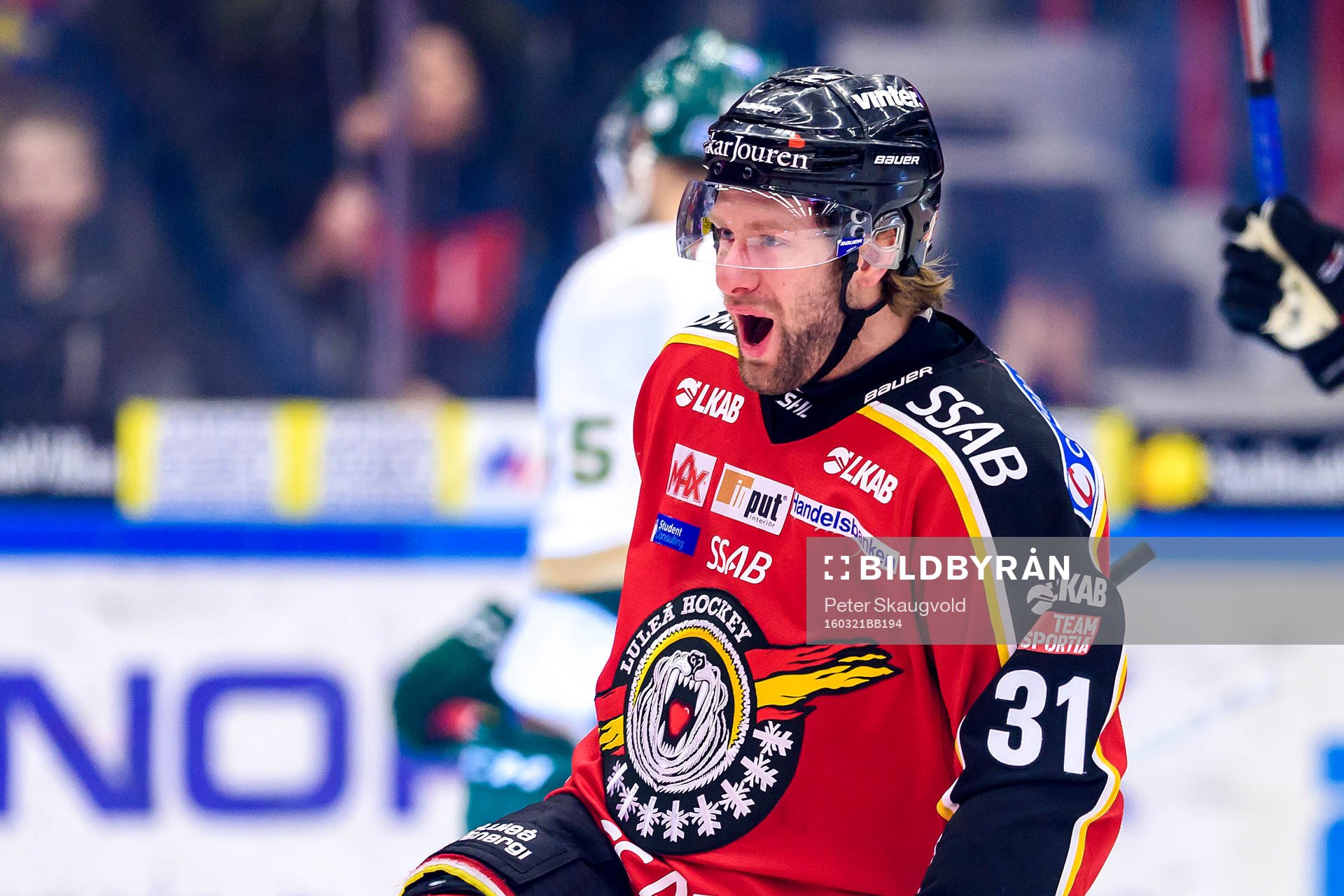 Luleås Jonathan Granström jublar
