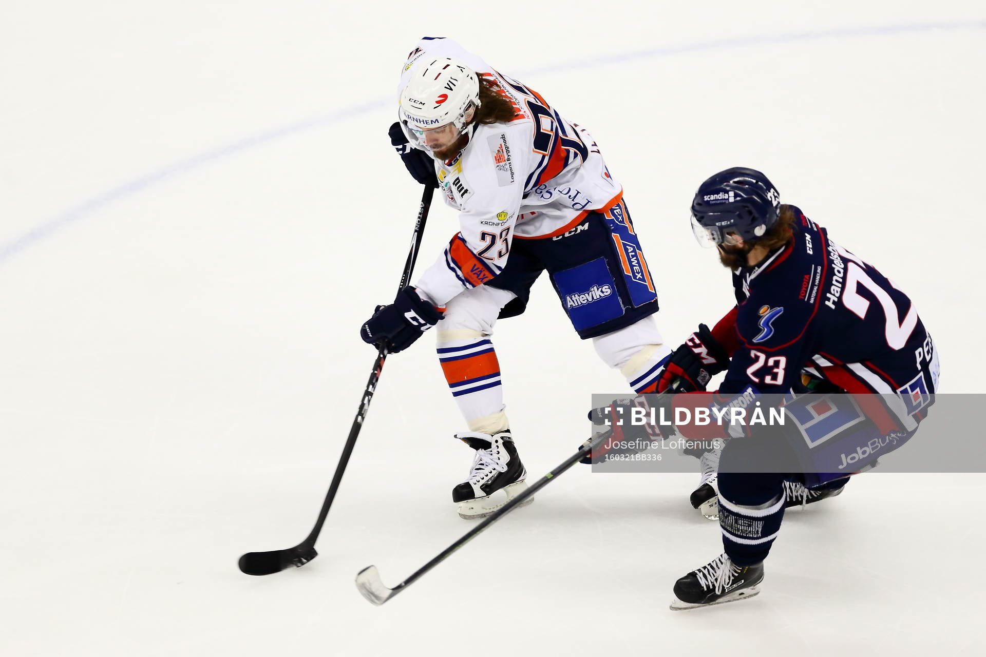 Växjös Ville Leino och Linköpings Niklas Persson