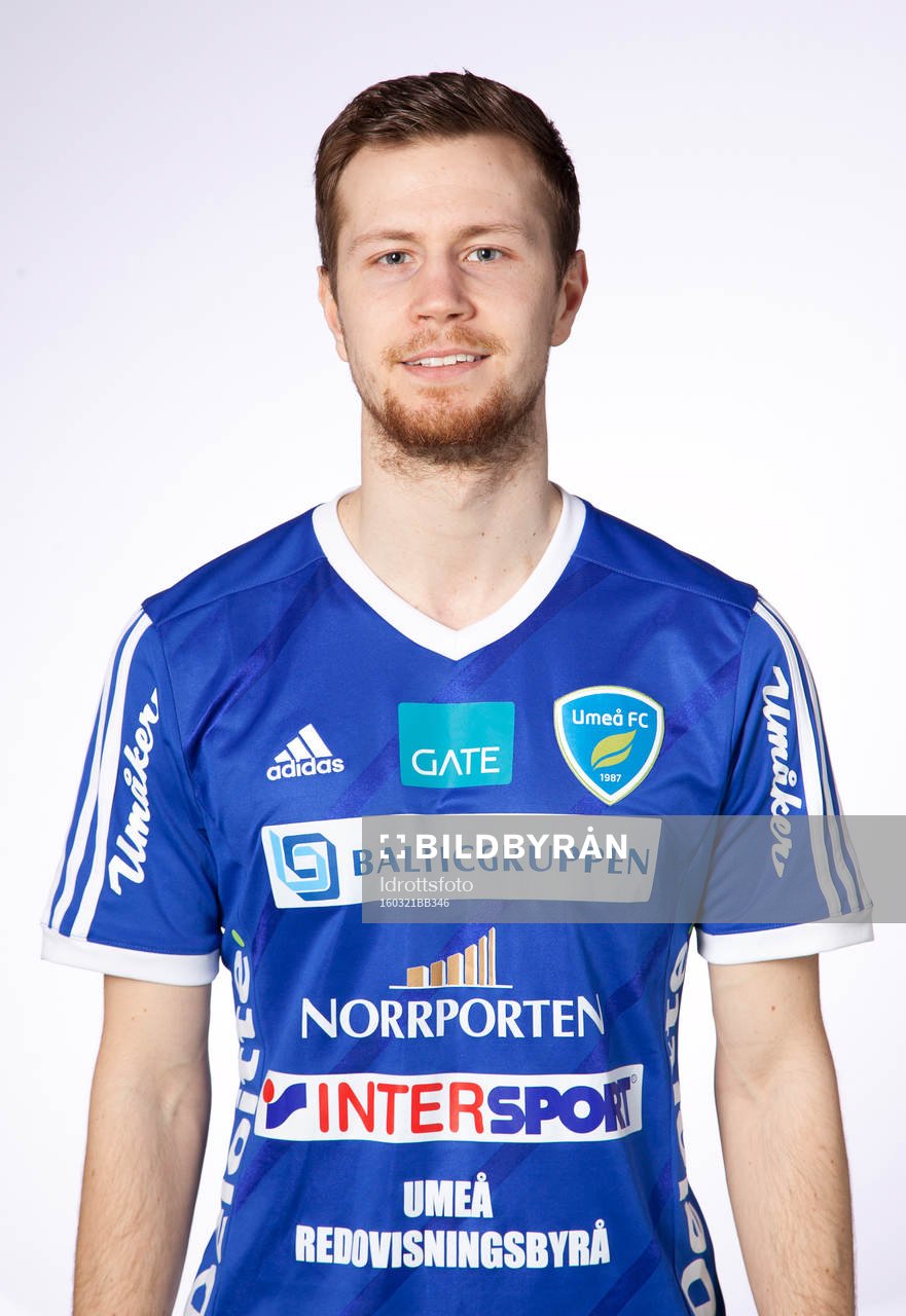 Andreas Isgren poserar för ett porträtt den 21 mars 2016 i Umeå.
