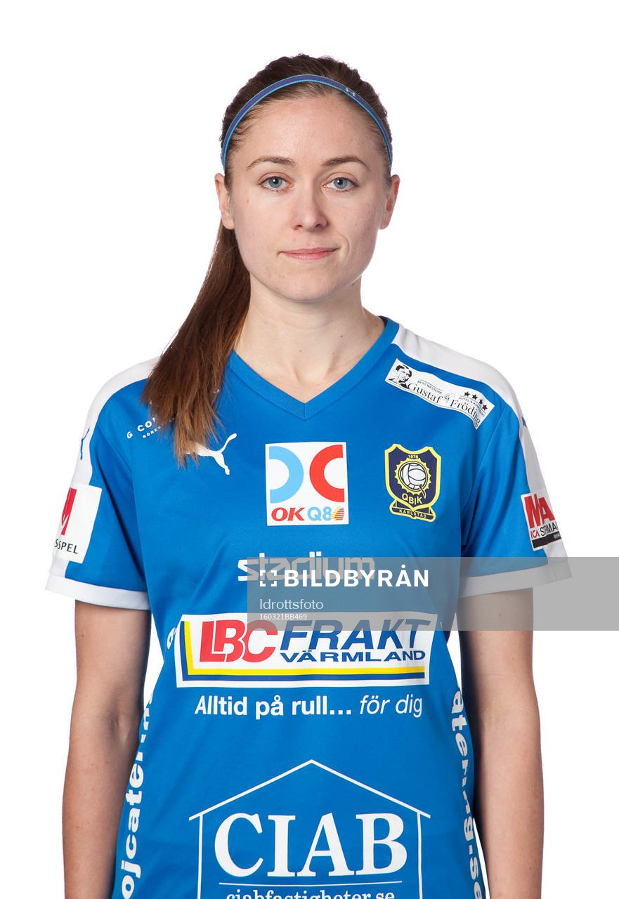 Amanda Hellstrand poserar för ett porträtt den 21 mars 2016 i Karlstad.