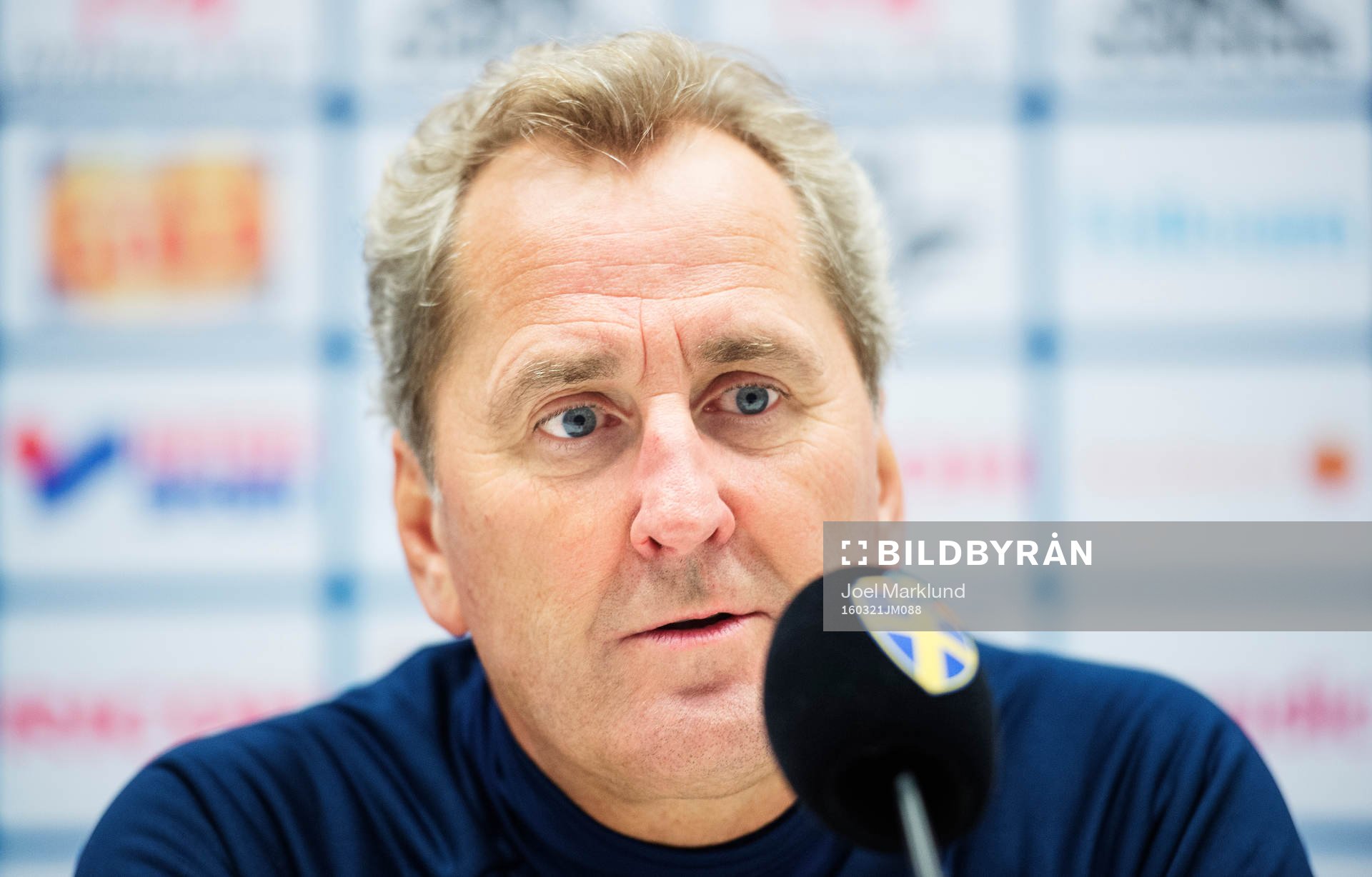 Sveriges förbundskapten Erik Hamrén