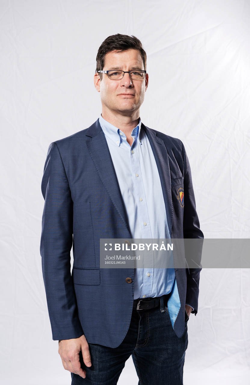 Jonas Riedel, presschef Djurgården