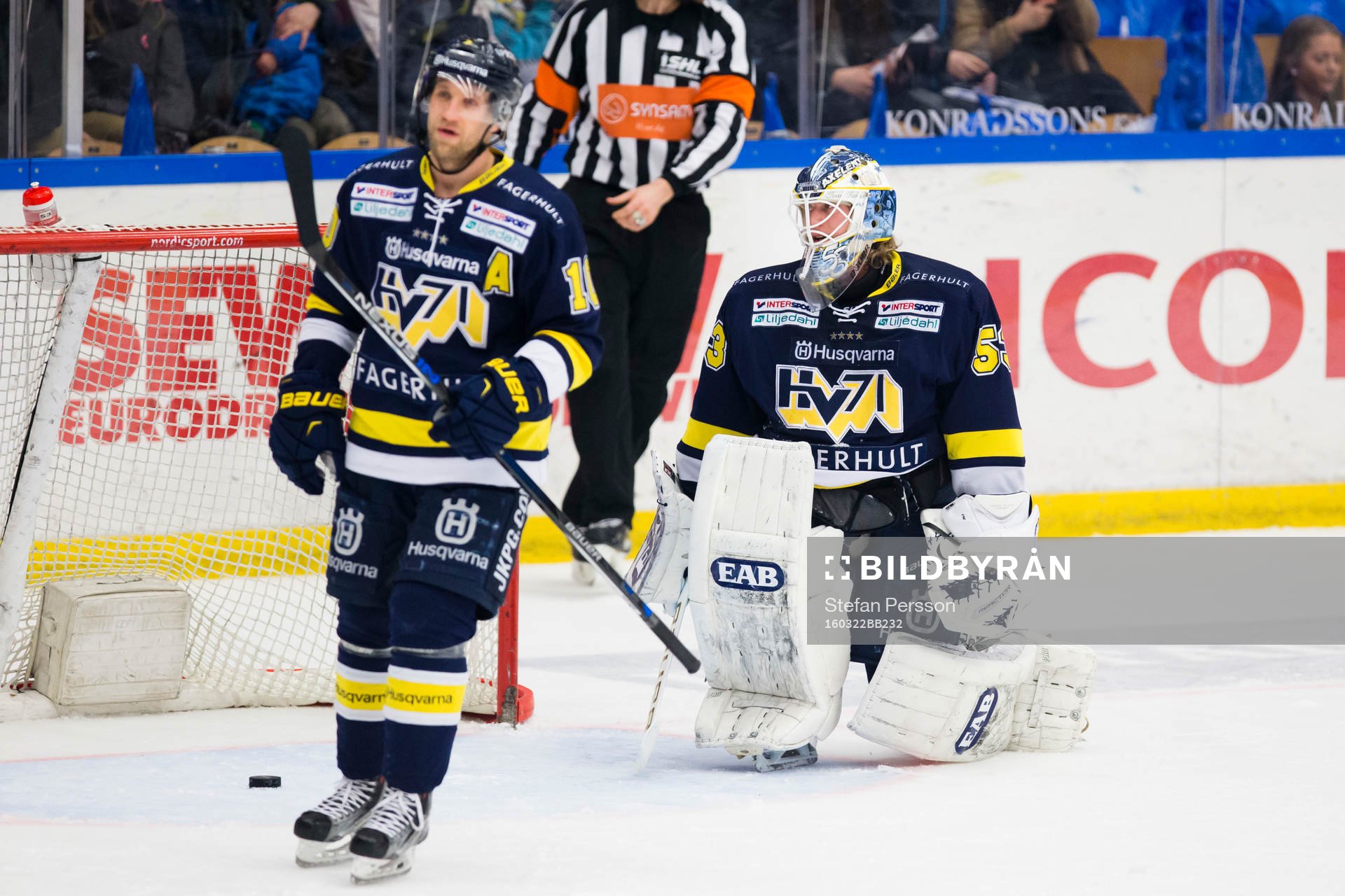 s Martin Thörnberg och målvakt Fredrik Pettersson-Wentzel