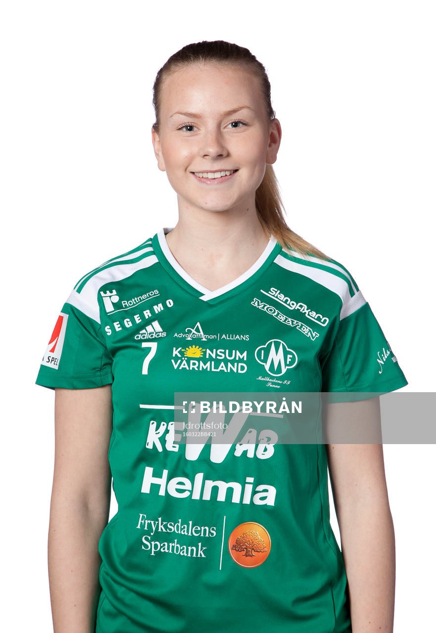 Hedvig Pettersson poserar för ett porträtt den 22 mars 2016 i Sunne.