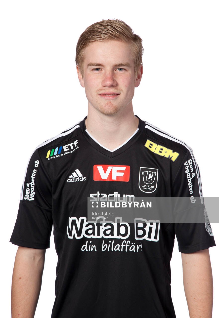 Jesper Karlsson poserar för ett porträtt den 22 mars 2016 i Karlstad.