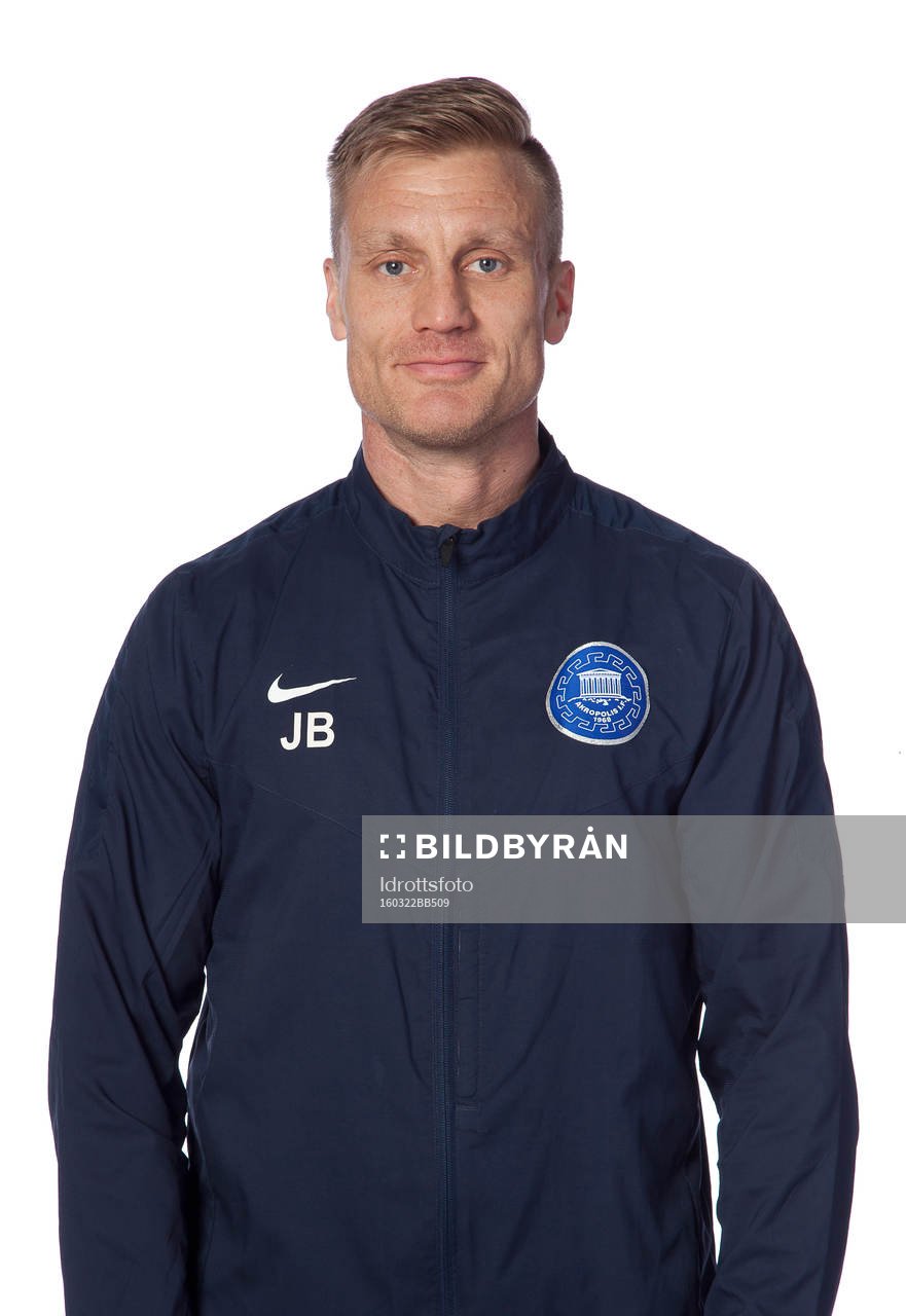 Johan Blomberg poserar för ett porträtt den 22 mars 2016 i Stockholm.