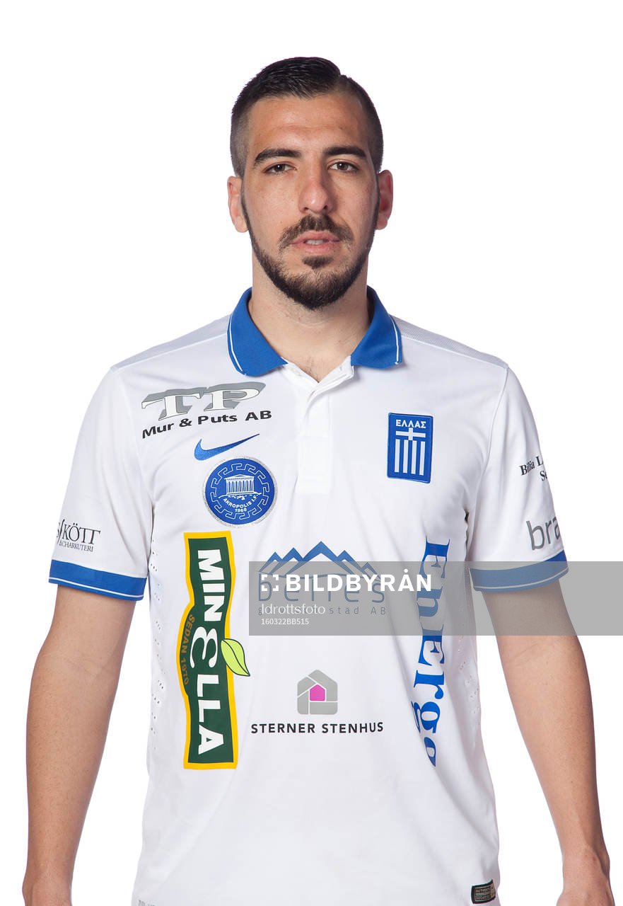 Pavlos Mitropoulos poserar för ett porträtt den 22 mars 2016 i Stockholm.