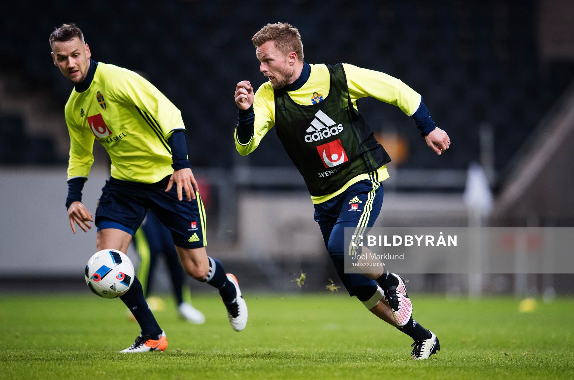 Alexander Milosevic och Sebastian Larsson