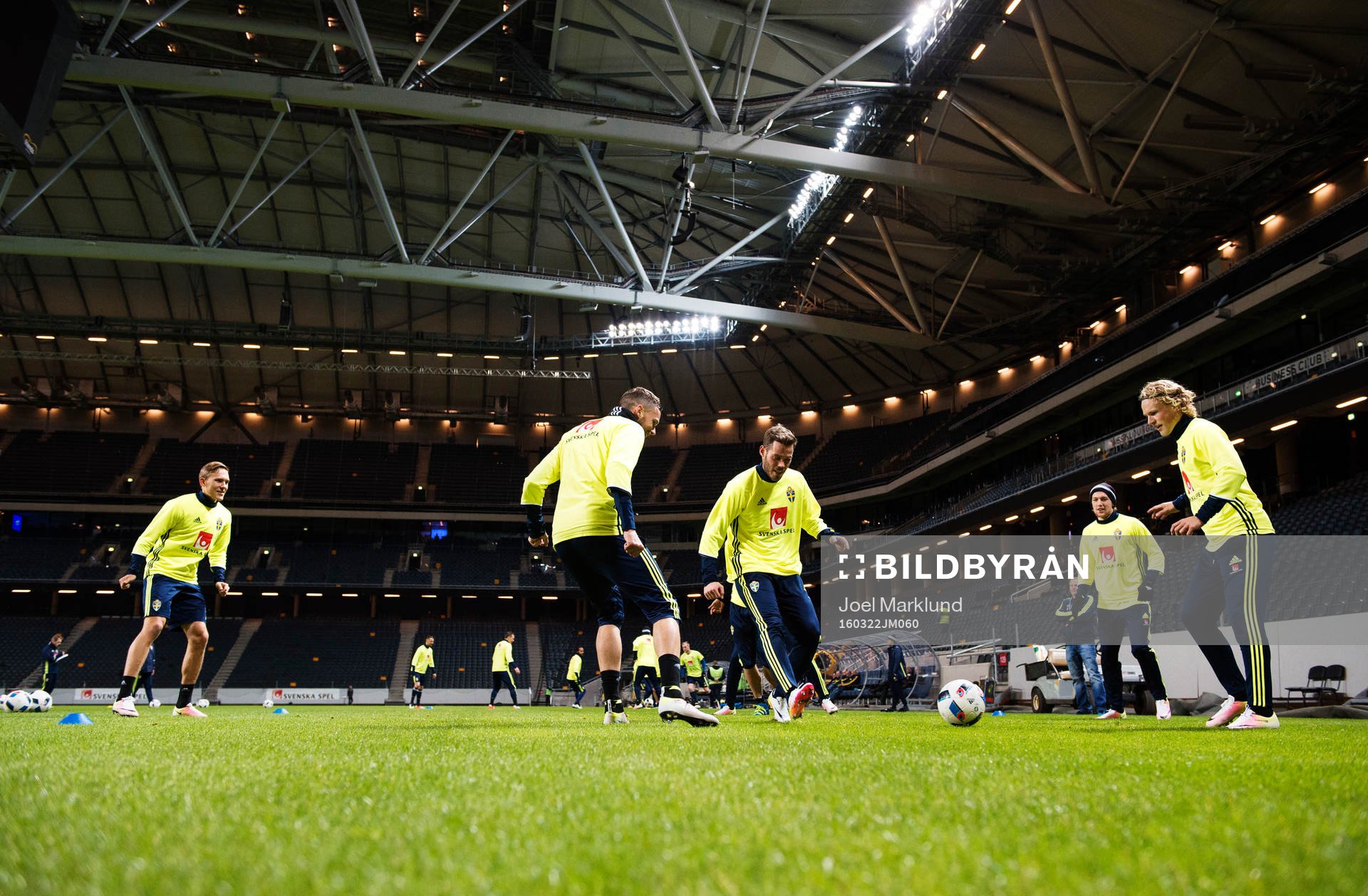 Ludwig Augustinsson, Marcus Berg, Emil Salomonsson, Emil