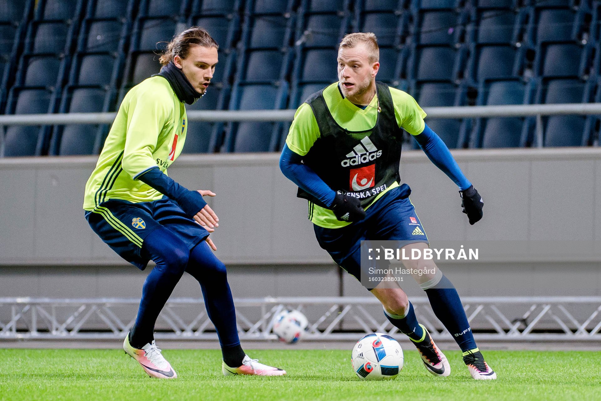 Erik Johansson och John Guidetti