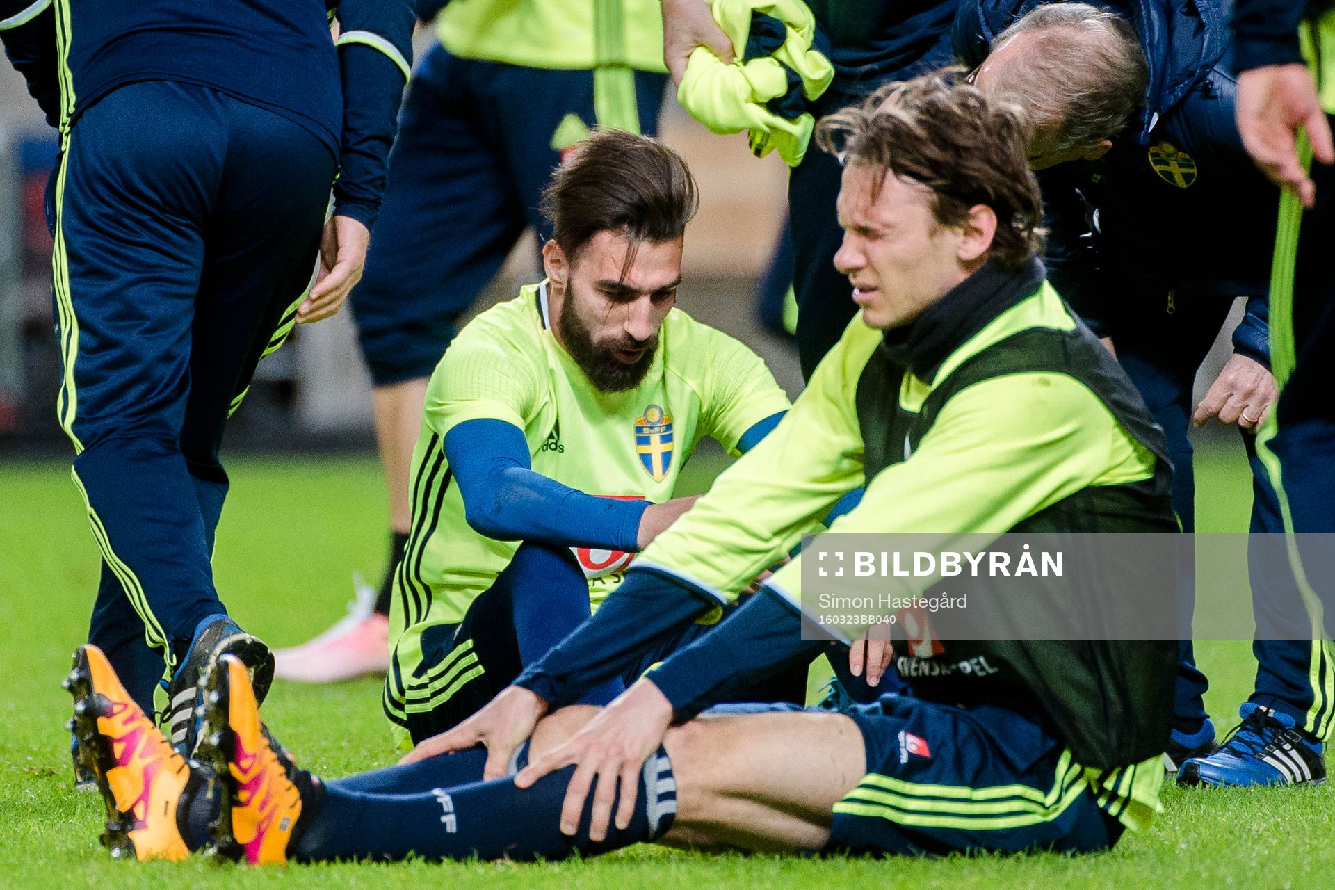 Jimmy Durmaz och Albin Ekdal får vård