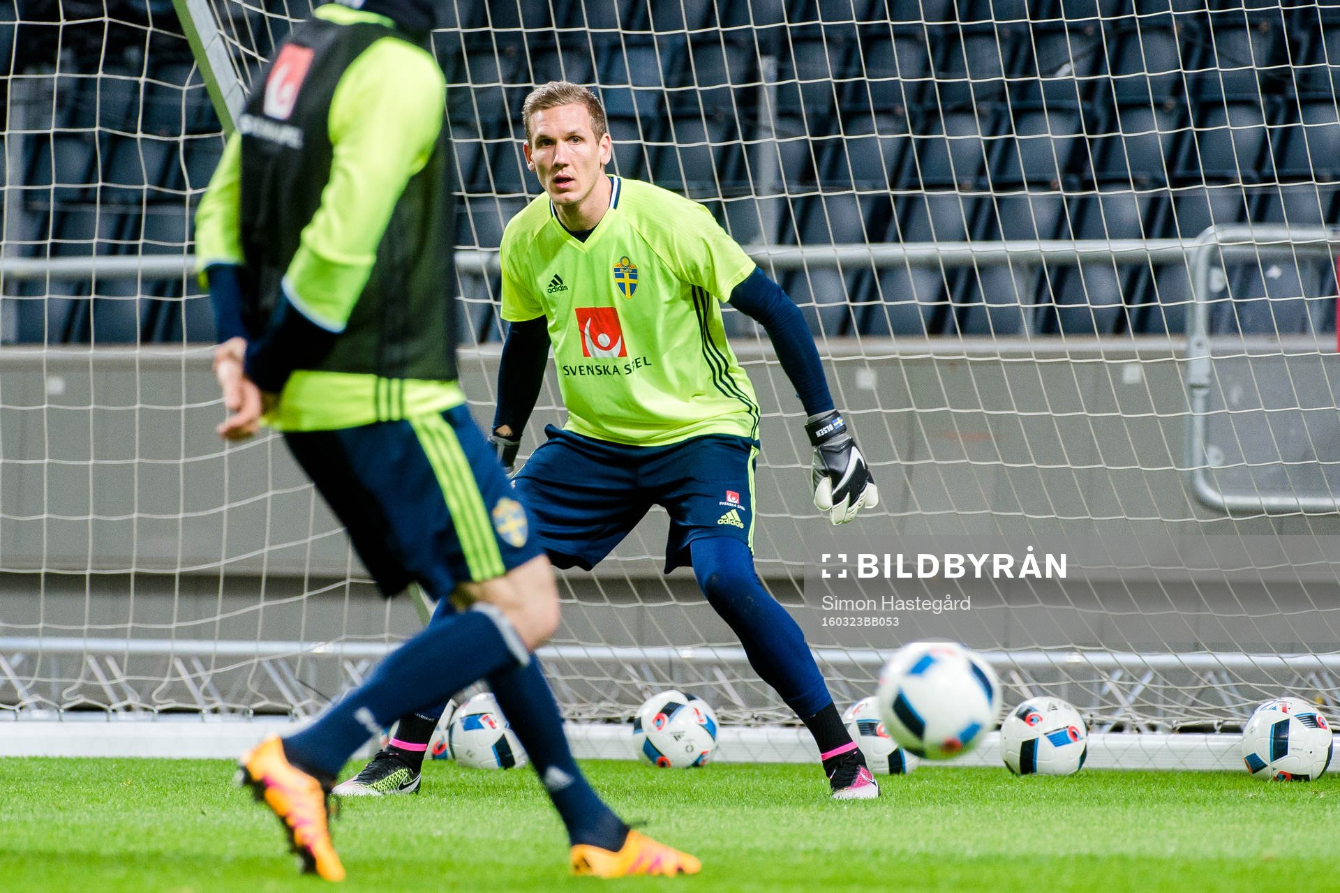 Sveriges målvakt Robin Olsen