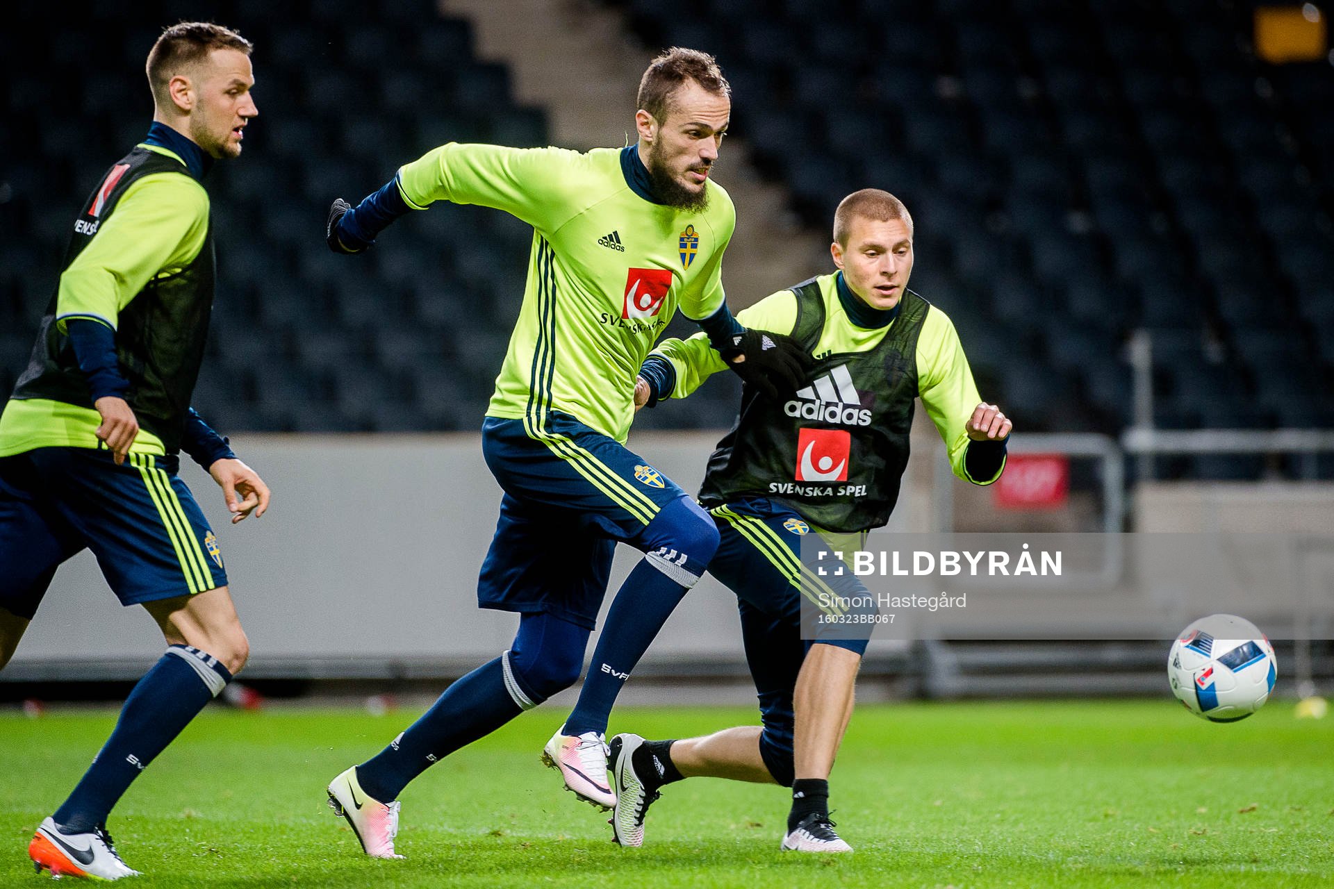 Alexander Milosevic ,Emir Kujovic och Victor Nilsson