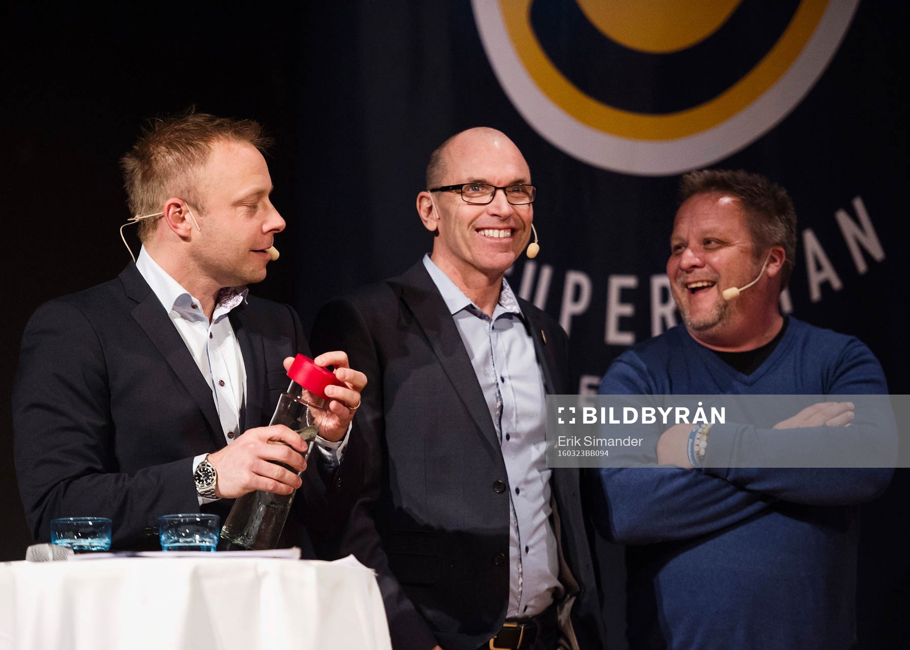 Konferencier Andreas Andersson