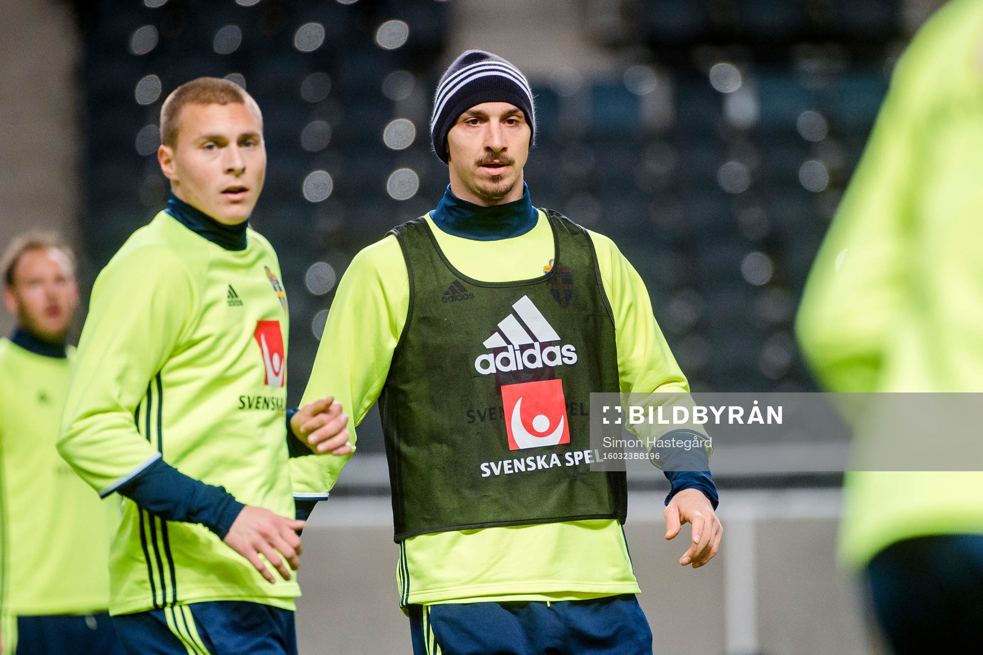 Victor Nilsson Lindelöf och Zlatan Ibrahimovic