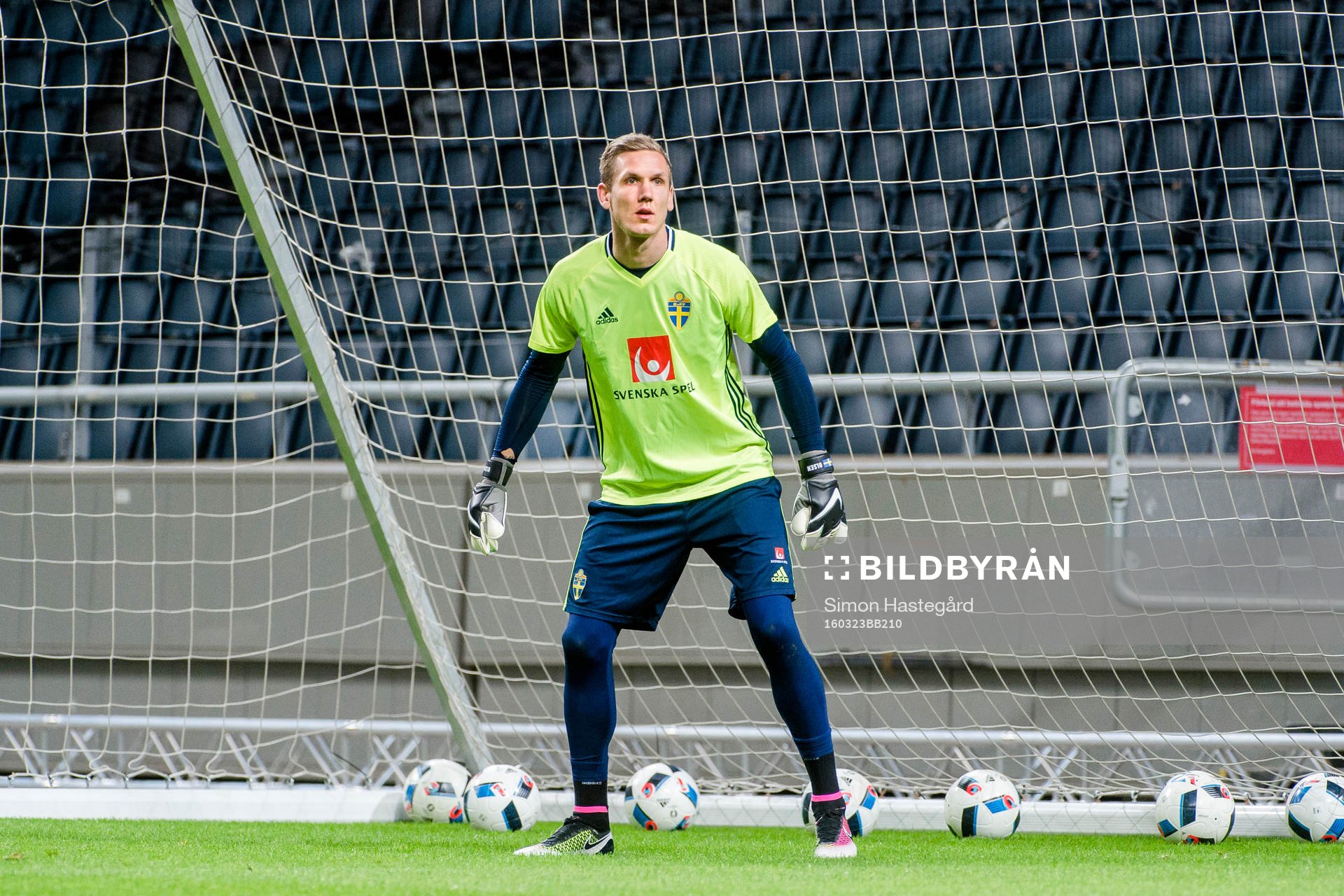Sveriges målvakt Robin Olsen